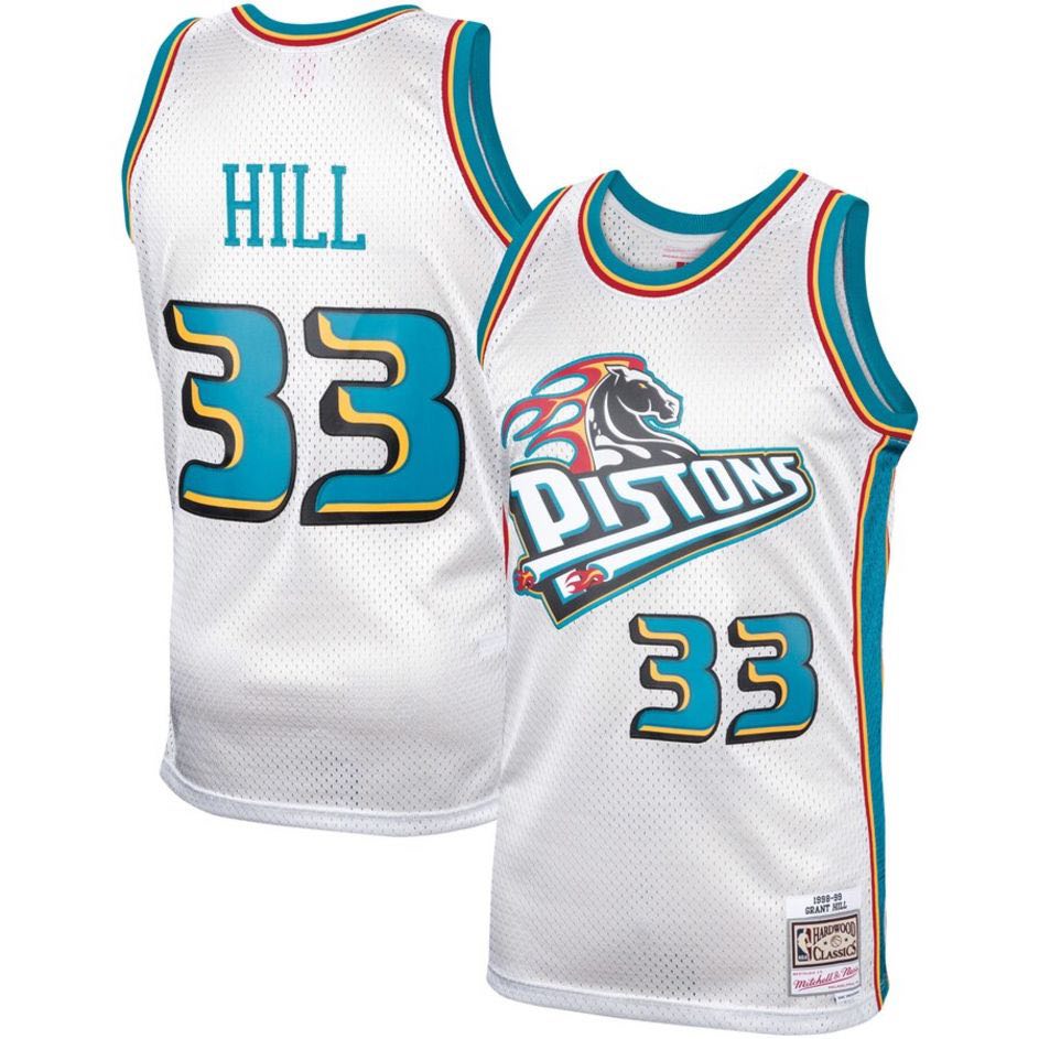 Grant Hill Detroit Pistons 33 Jersey