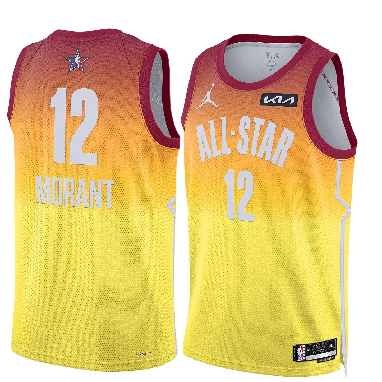 Ja Morant All Star 12 Jersey