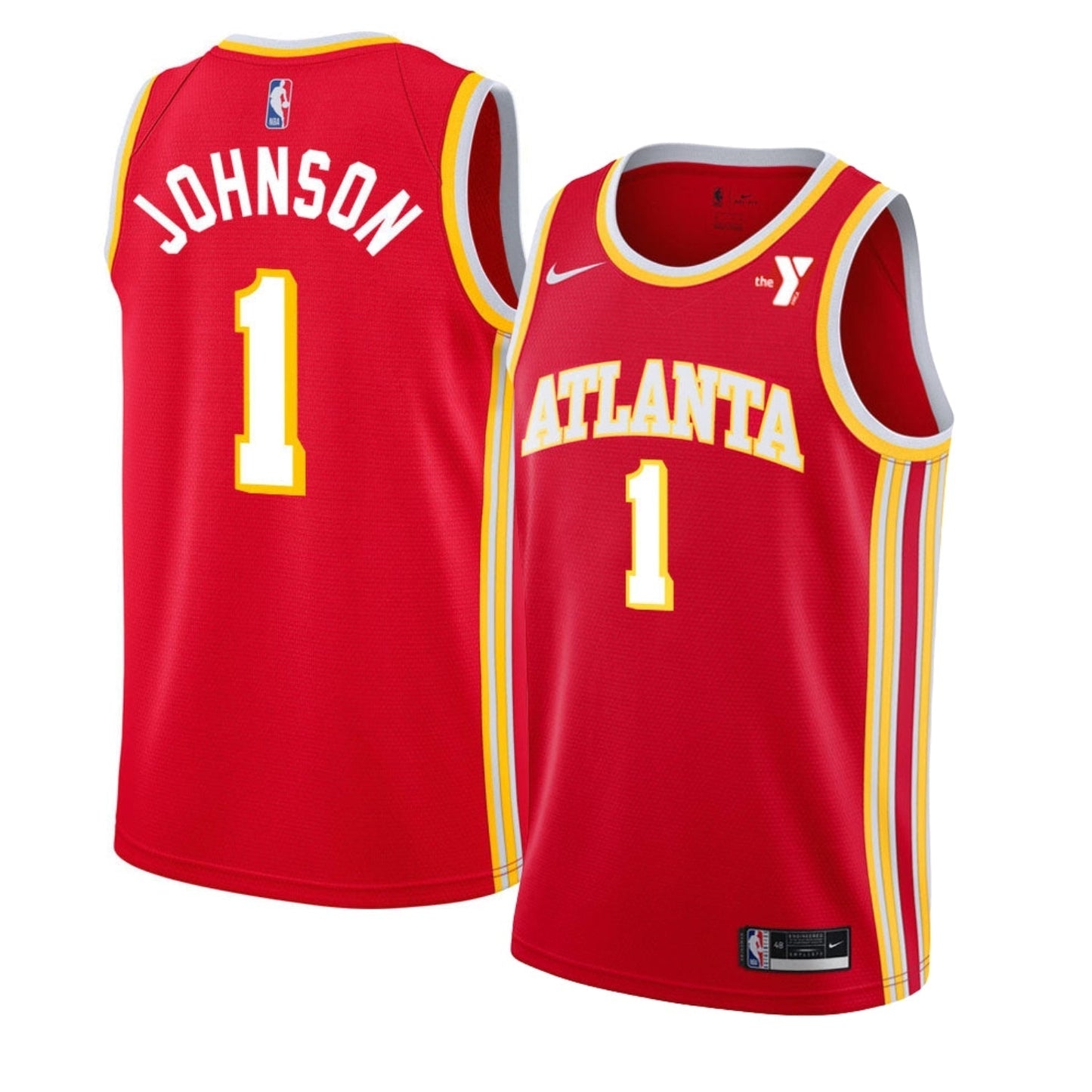 Jalen Johnson Atlanta Hawks 1 Jersey