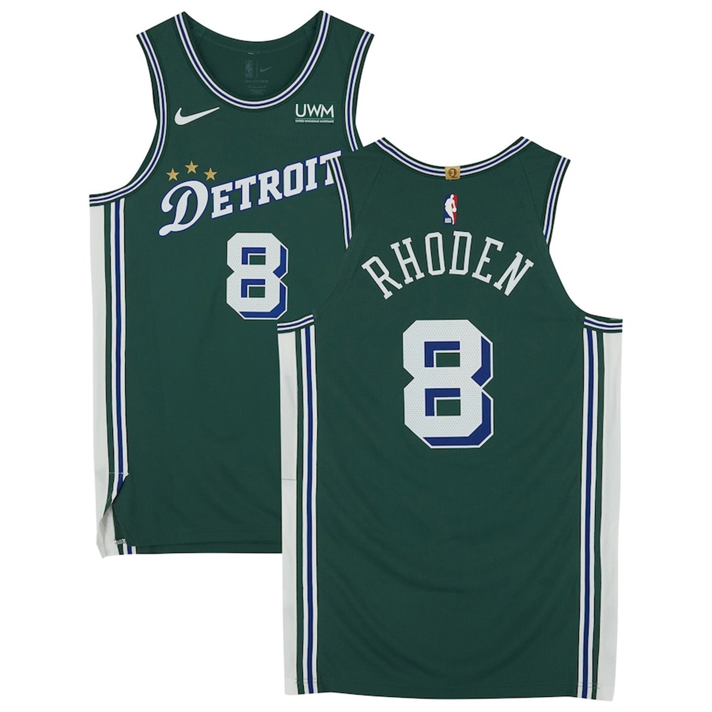Jared Rhoden Detroit Pistons 8 Jersey