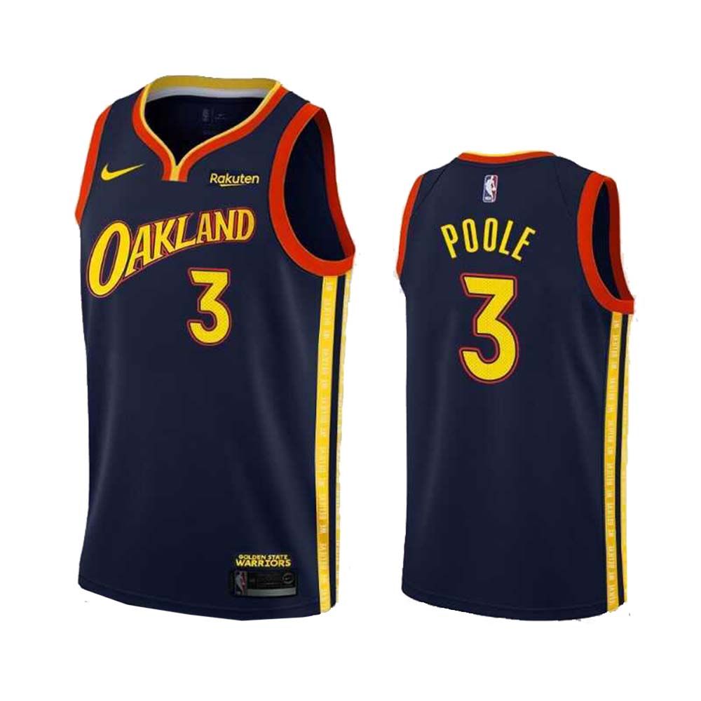Jordan Poole Golden State Warriors 3 Jersey