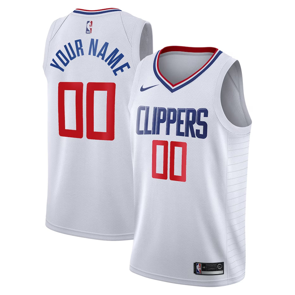 Los Angeles Clippers Blank Custom Jersey