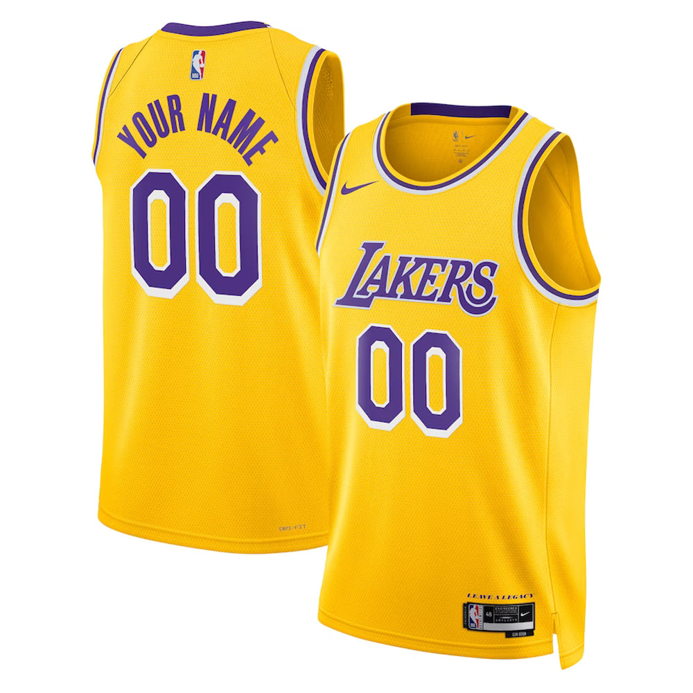 Los Angeles Lakers Blank Custom Jersey