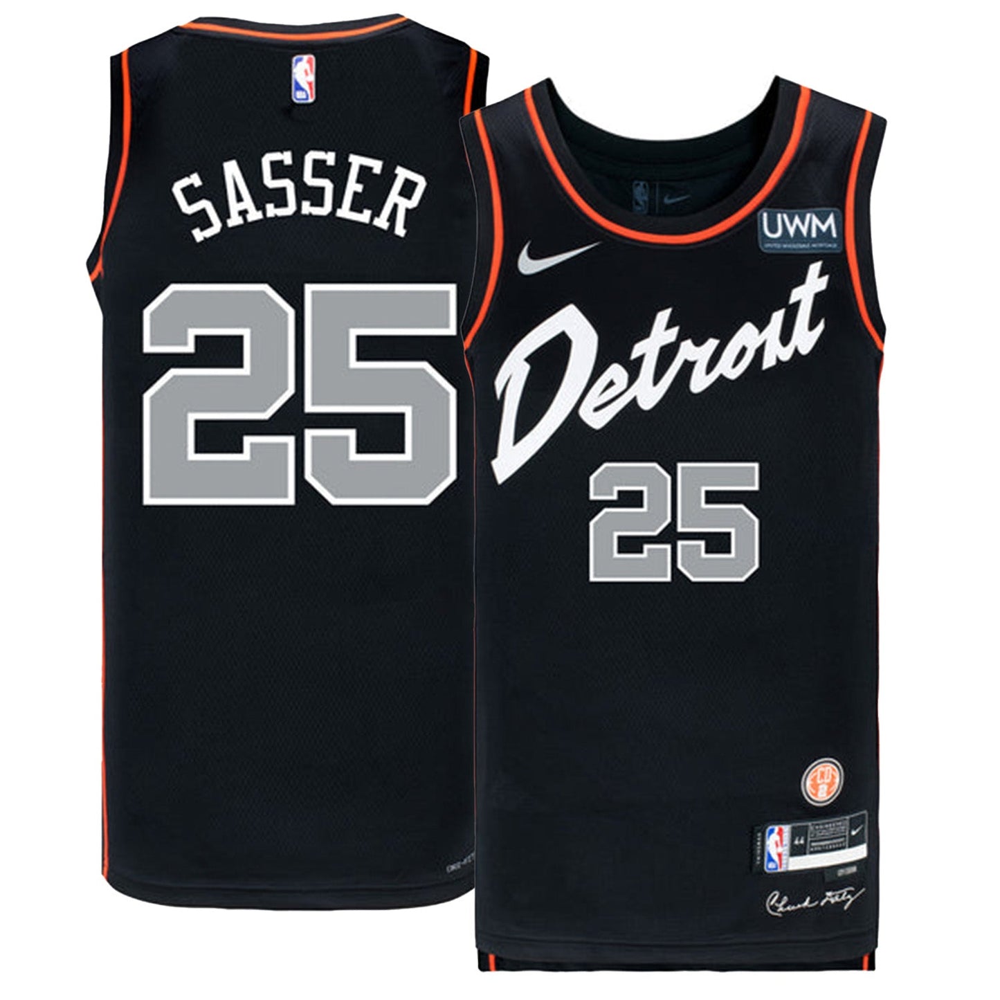 Marcus Sasser Detroit Pistons 25 Jersey