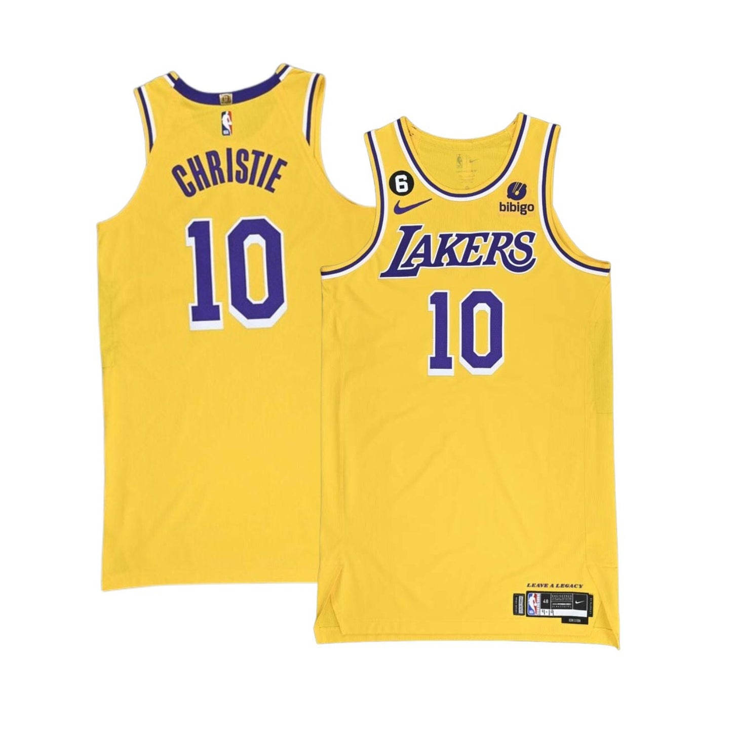 Max Christie Los Angeles Lakers 10 Jersey