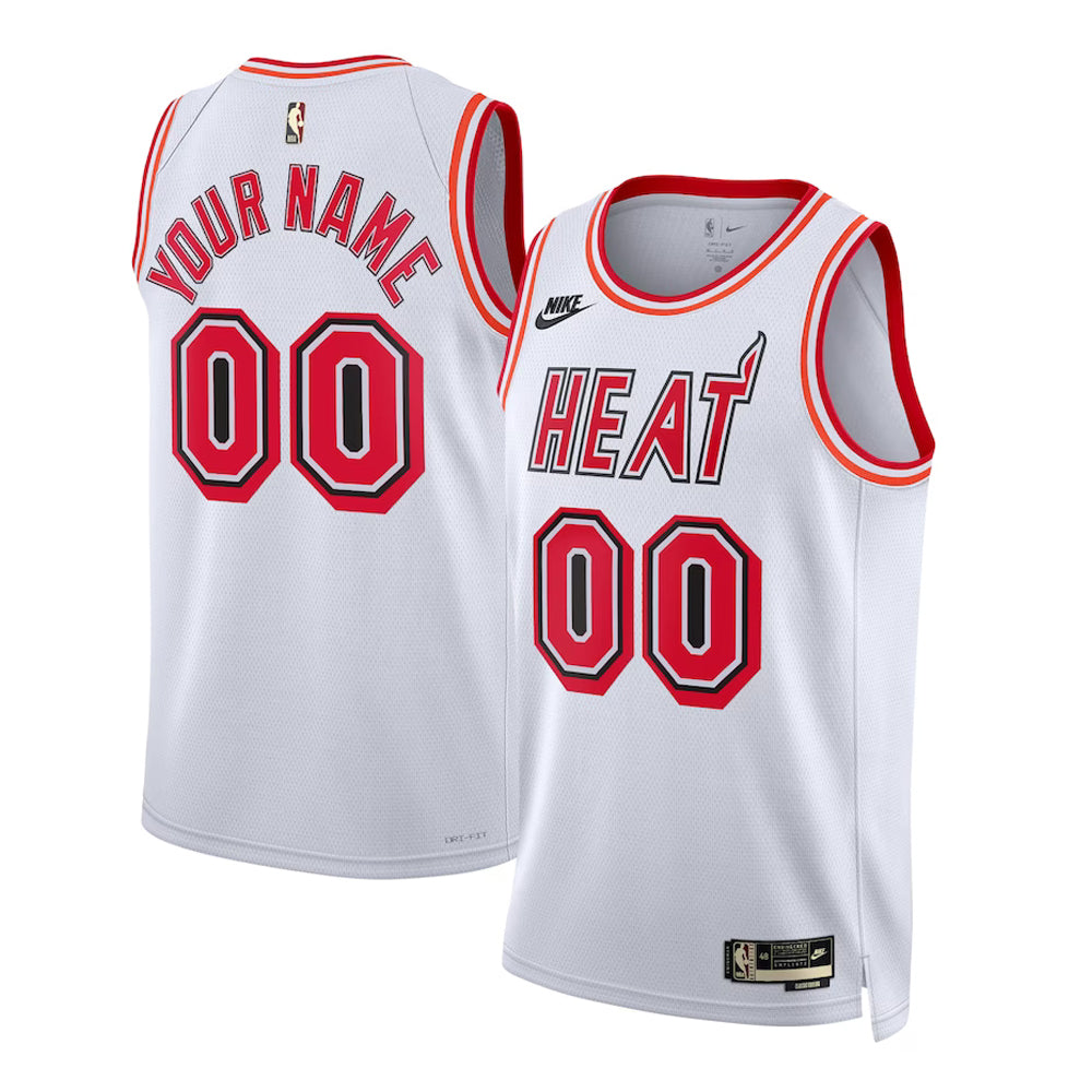 Miami Heat Blank Custom Jersey