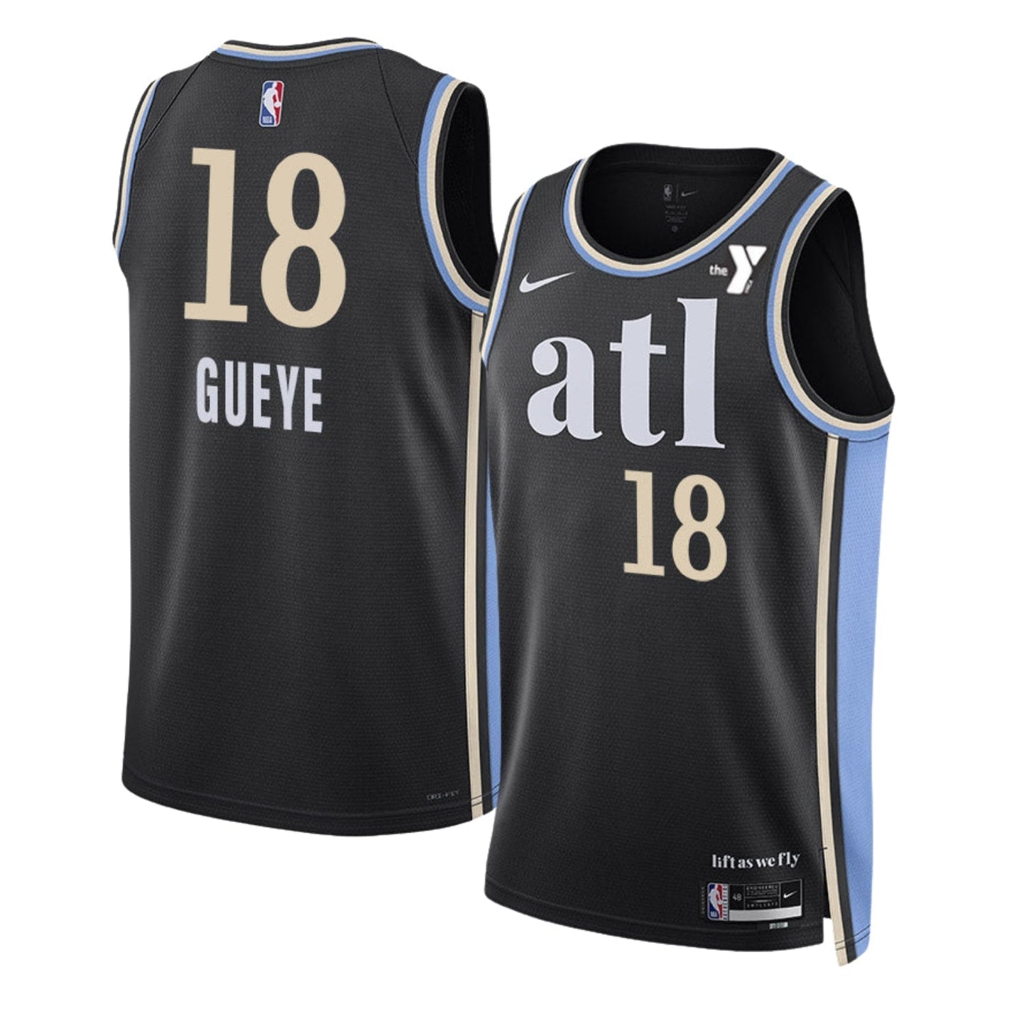 Mouhamed Gueye Atlanta Hawks 18 Jersey