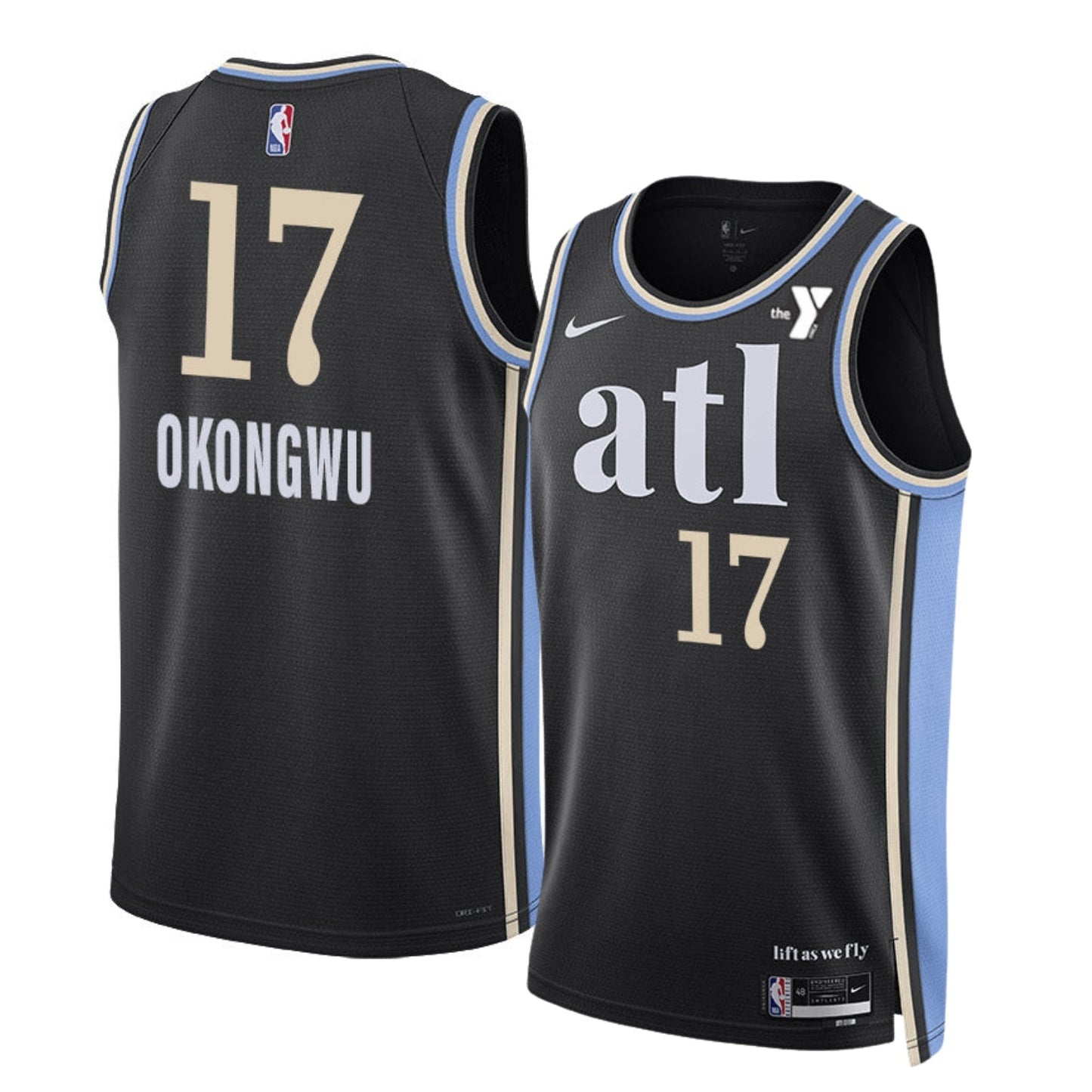 Onyeka Okongwu Atlanta Hawks 17 Jersey