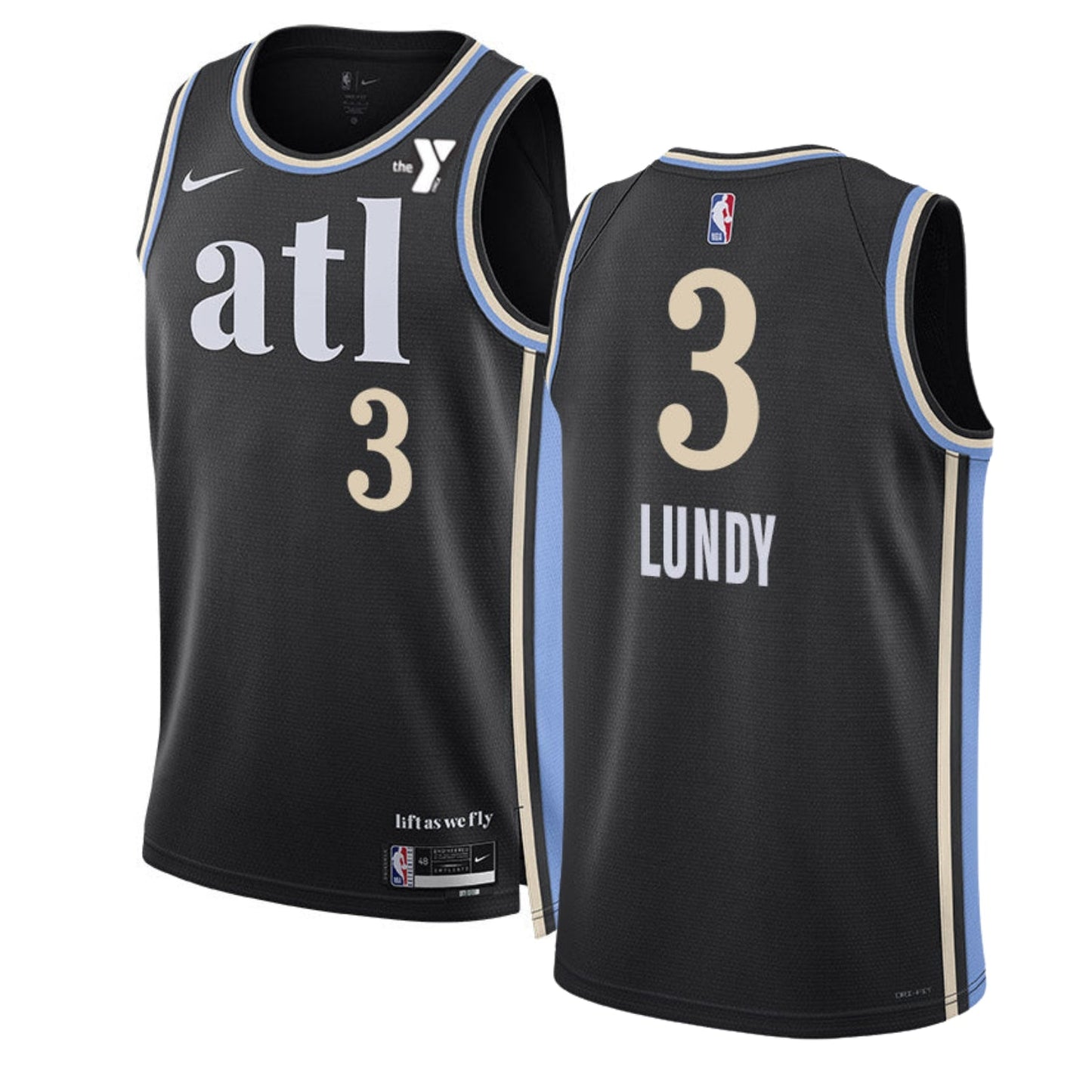 Seth Lundy Atlanta Hawks 3 Jersey