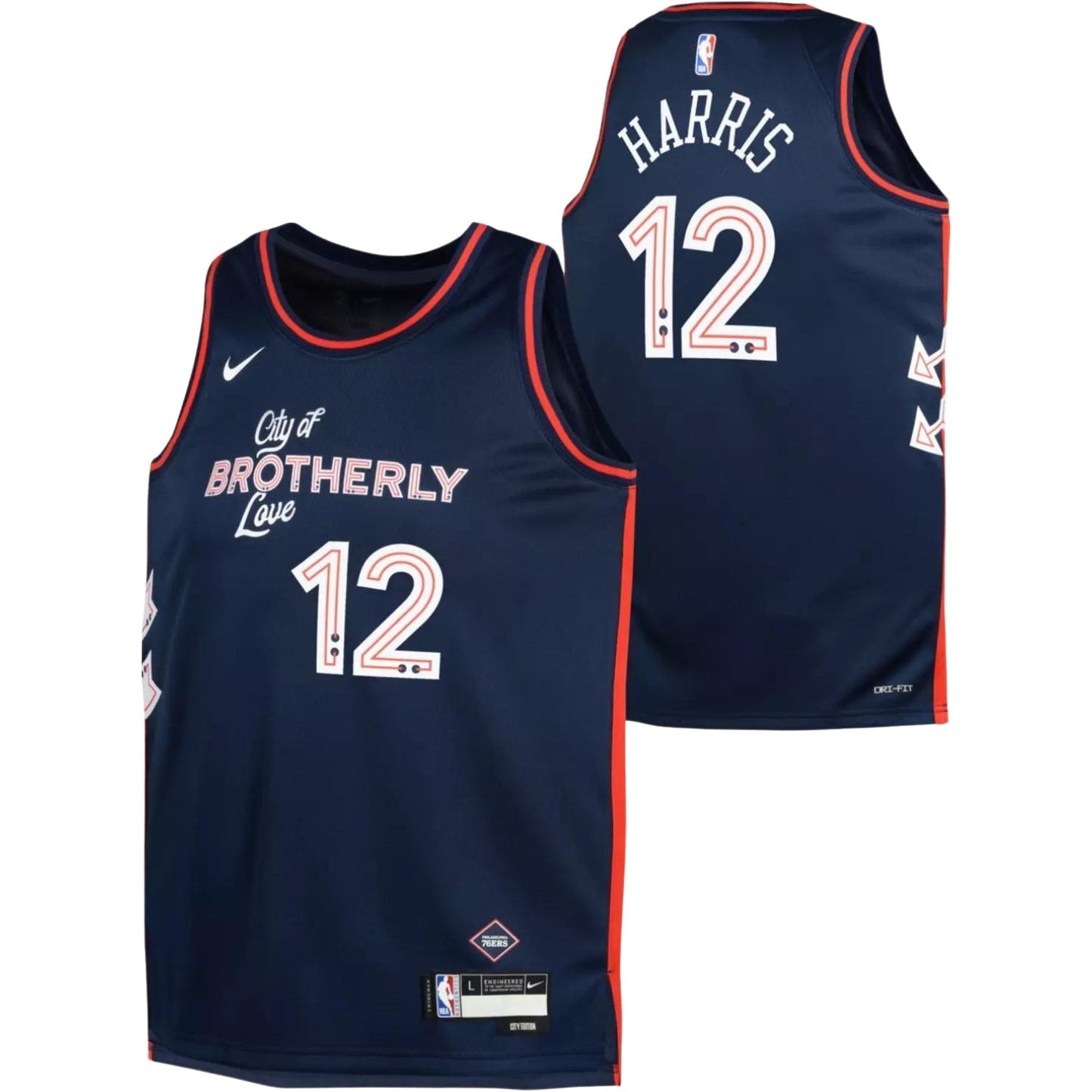 Tobias Harris Philadelphia 76ers 12 Jersey