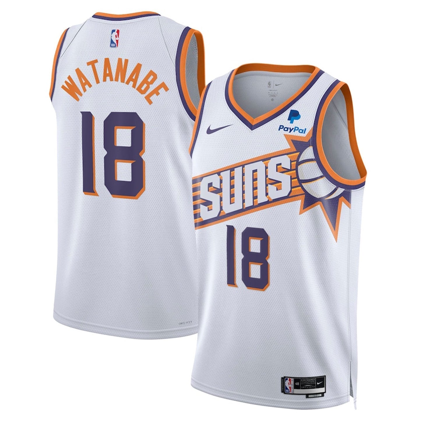 Yuta Watanabe Phoenix Suns 18 Jersey