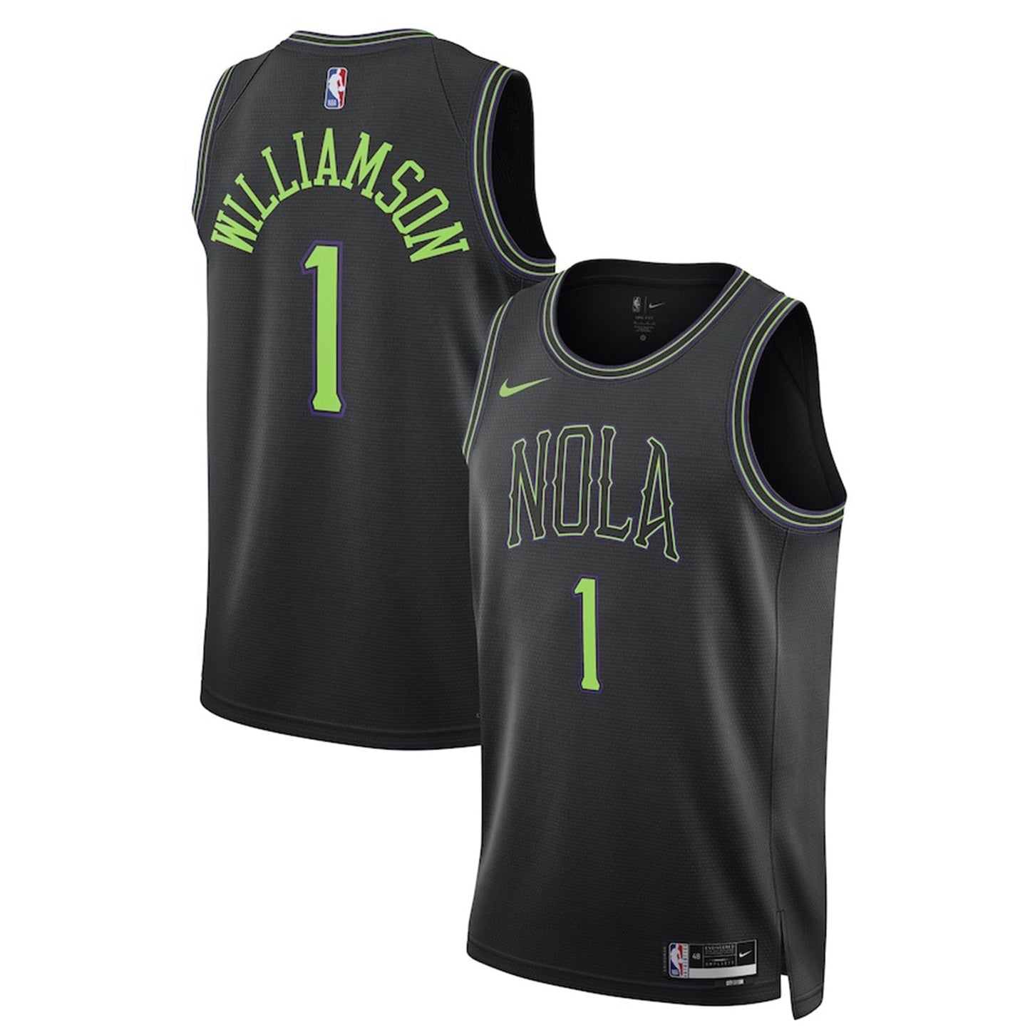 Zion Williamson New Orleans Pelicans 1 Jersey