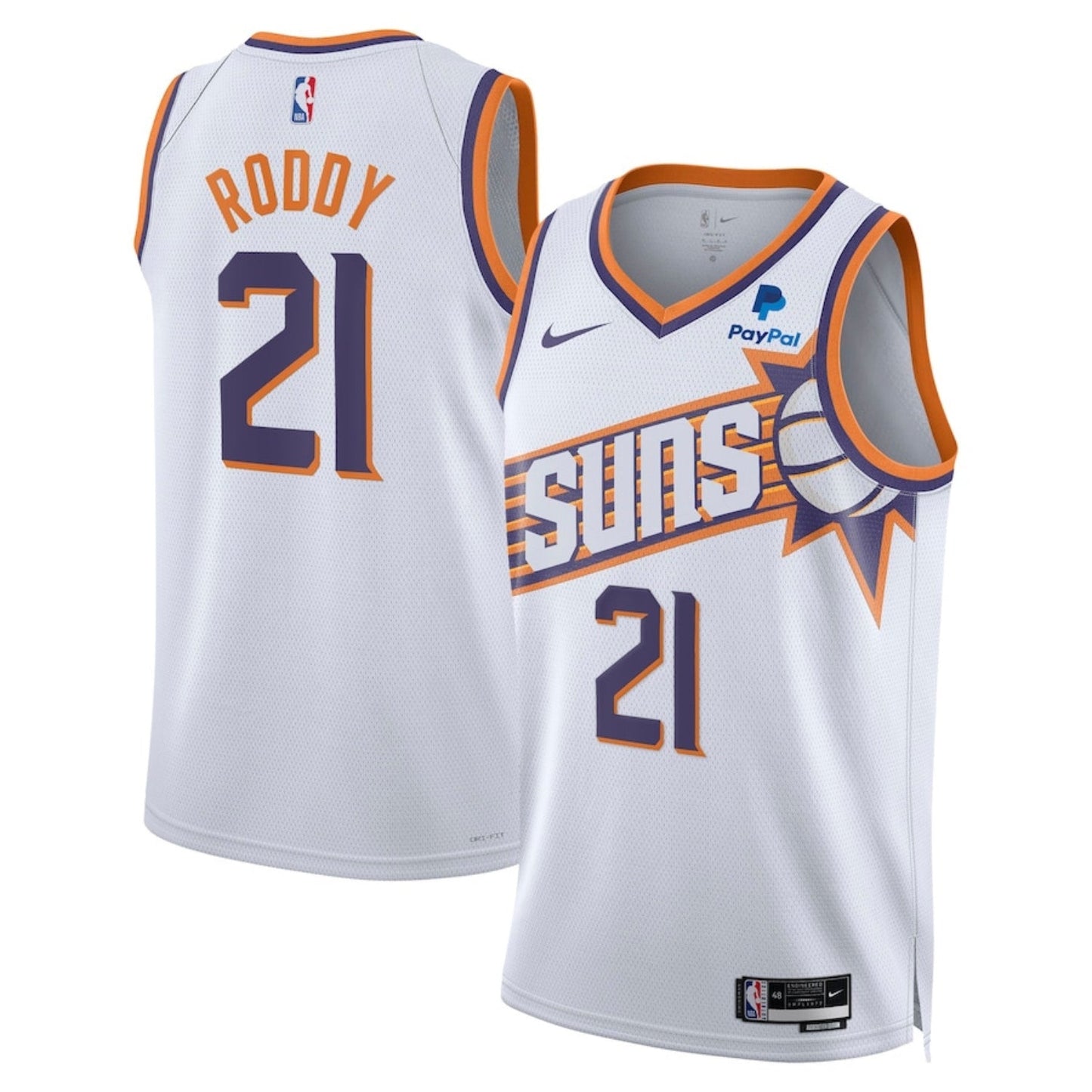 David Roddy Phoenix Suns 21 Jersey