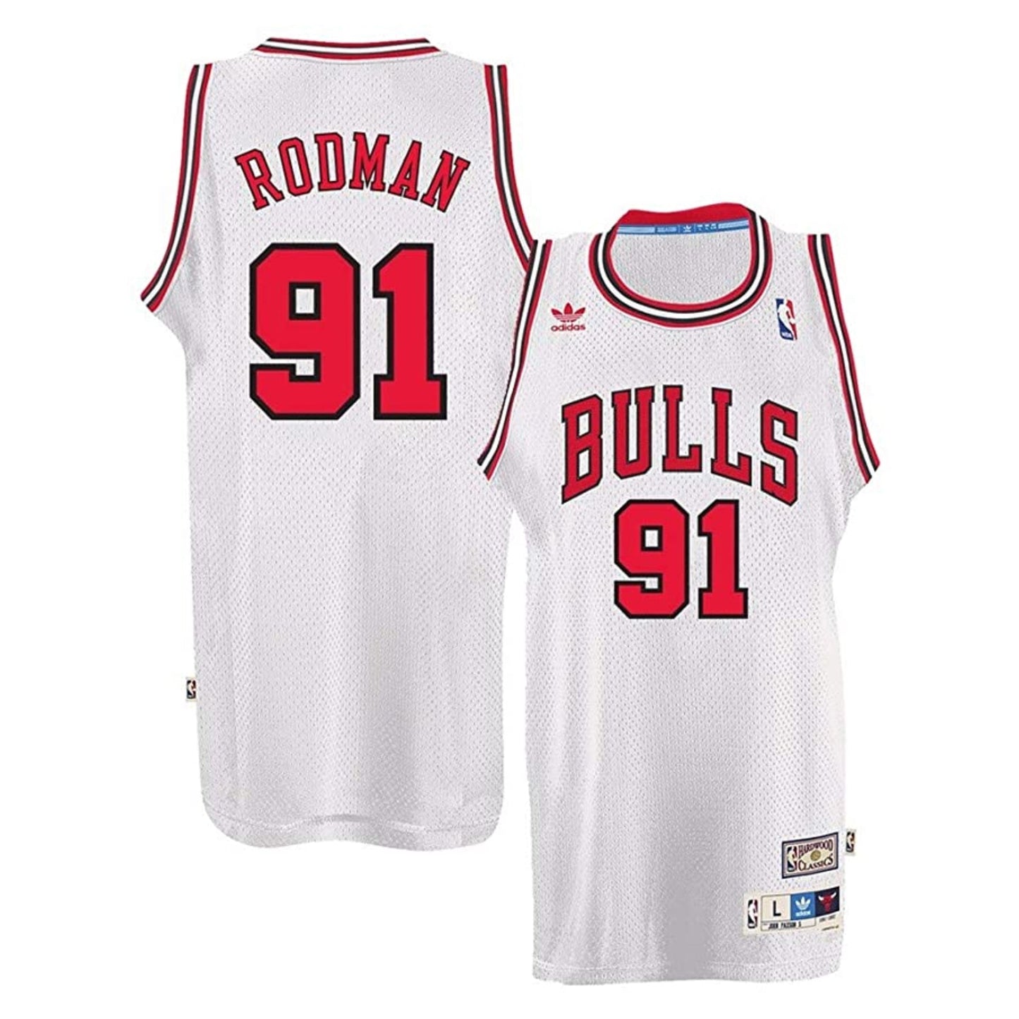 Dennis Rodman Chicago Bulls 91 Retro Jersey