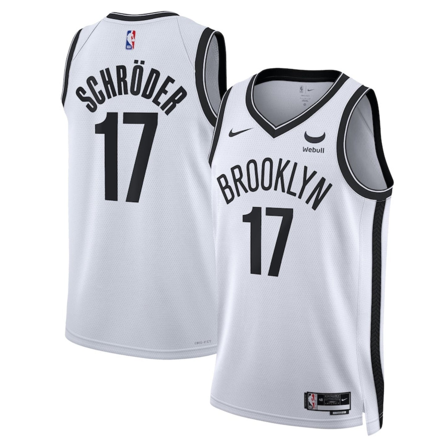 Dennis Schroder Brooklyn Nets 17 Jersey