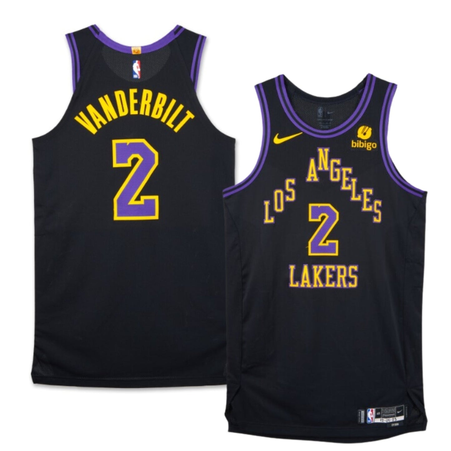 Jarred Vanderbilt Los Angeles Lakers 2 Jersey