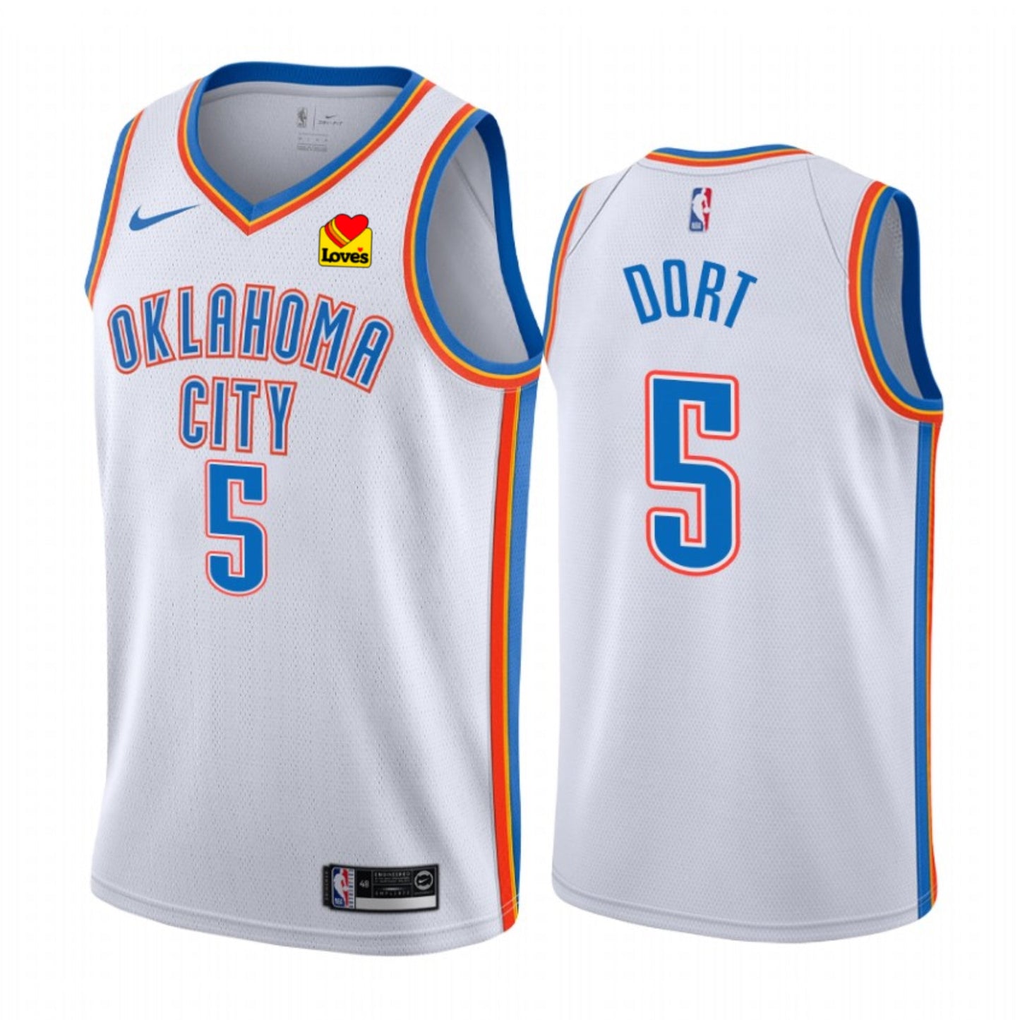 Luguentz Dort Oklahoma Thunder 5 Jersey