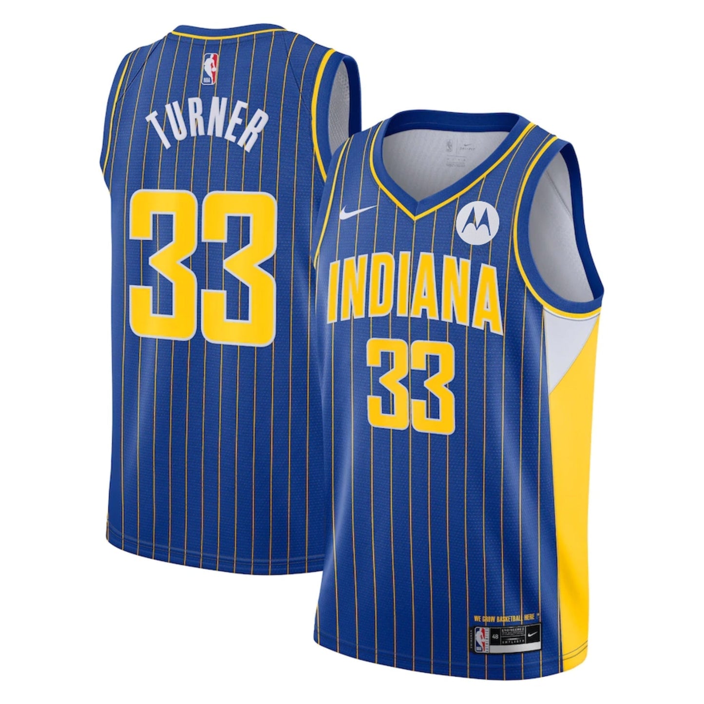 Myles Turner Indiana Pacers 33 Jersey