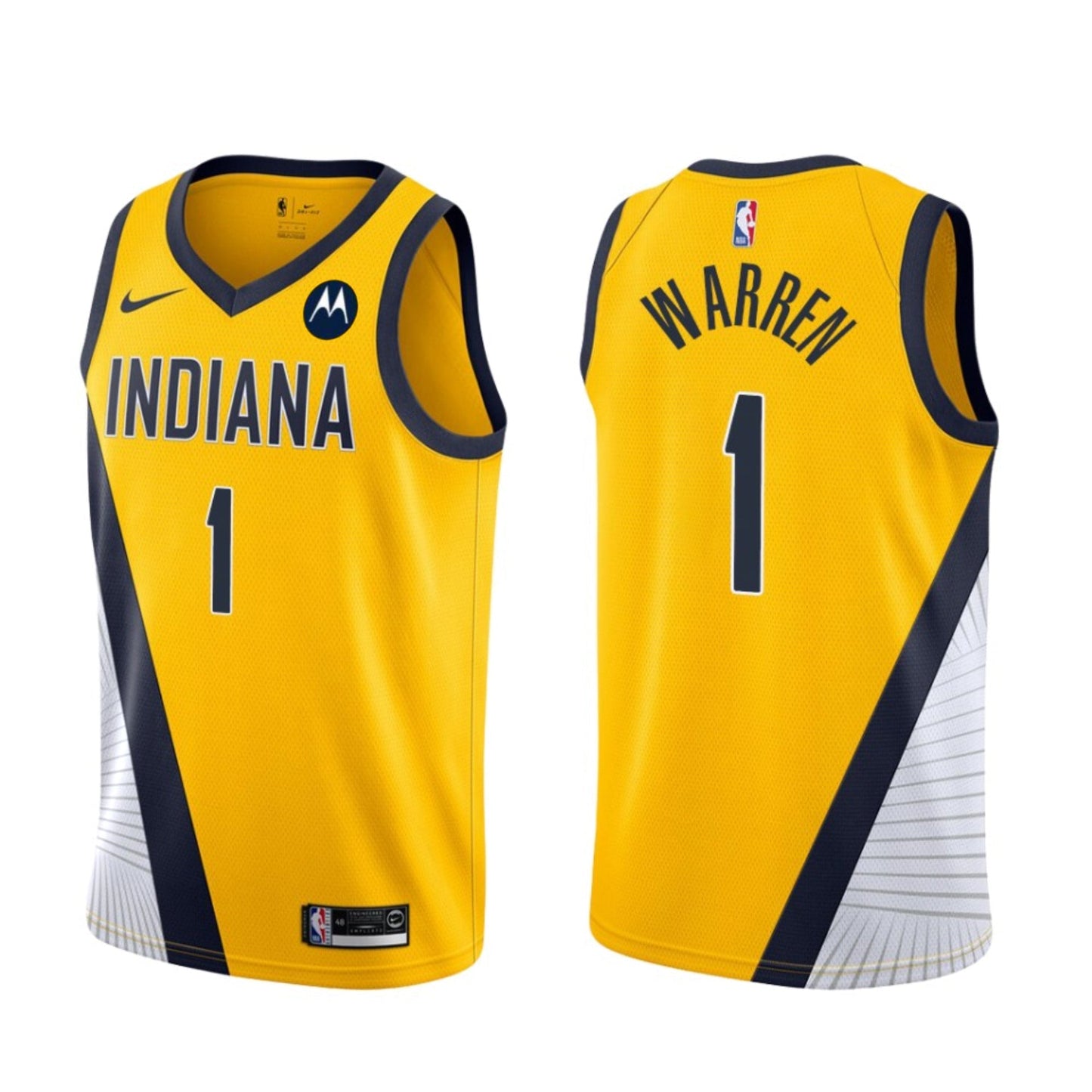 T.J Warren Indiana Pacers 1 Jersey