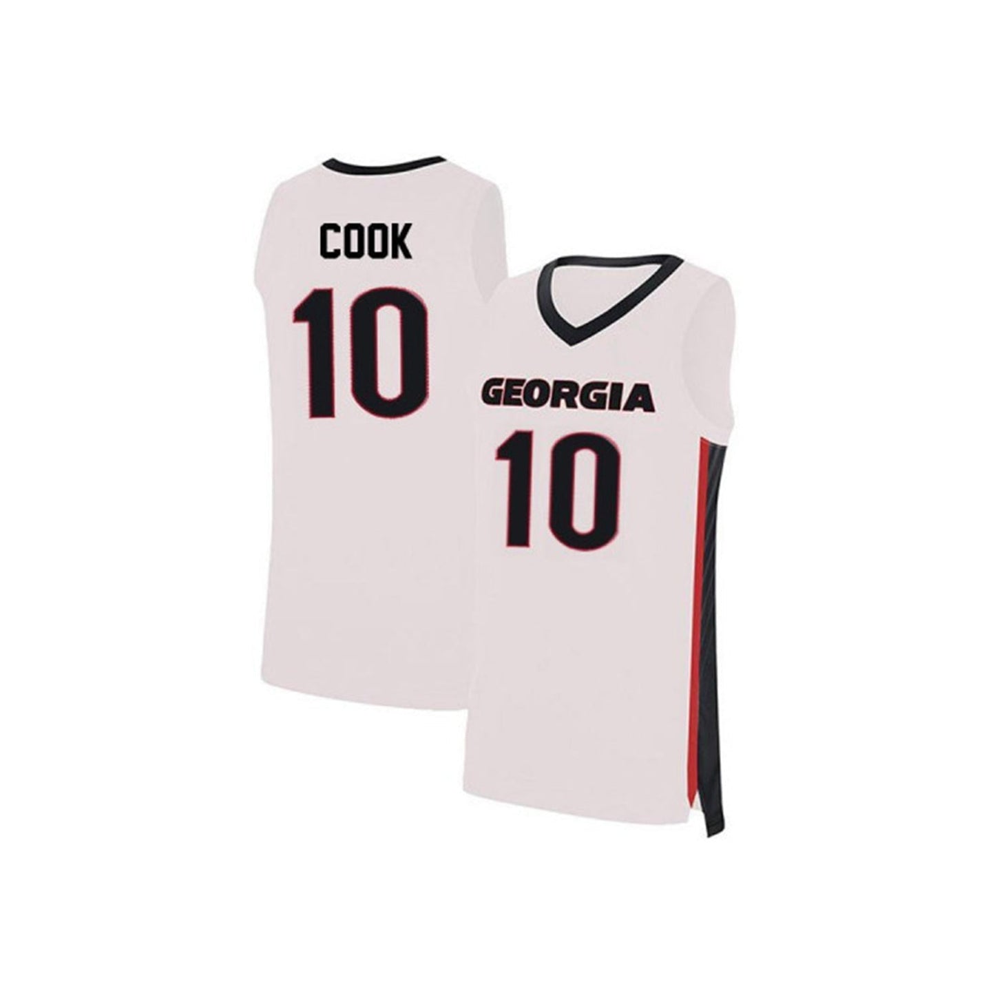 Aaron Cook Georgia Bulldogs 10 Jersey