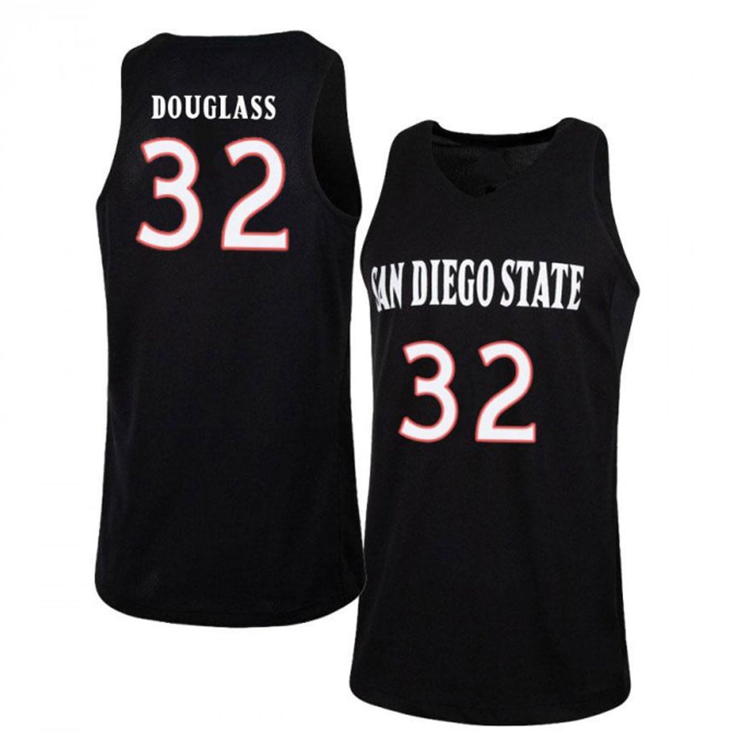 Aaron Douglass San Diego State Aztecs 32 Jersey