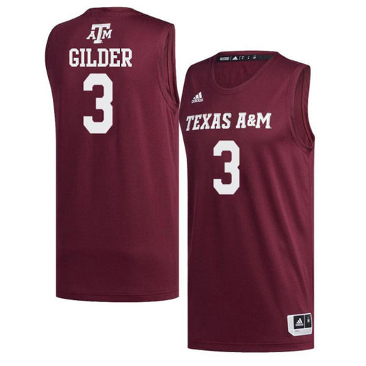 Admon Gilder Texas A&M 3 Jersey