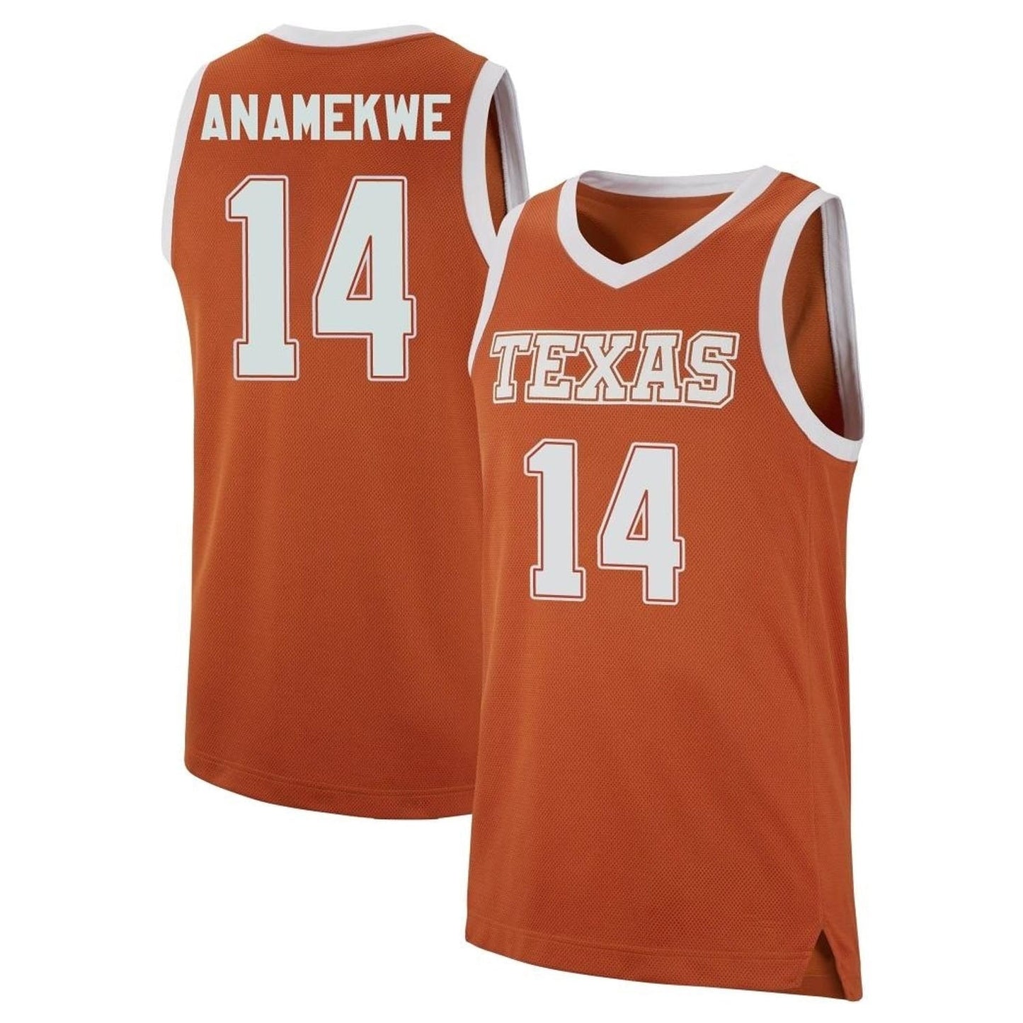 Alex Anamekwe Texas Longhorns 14 Jersey