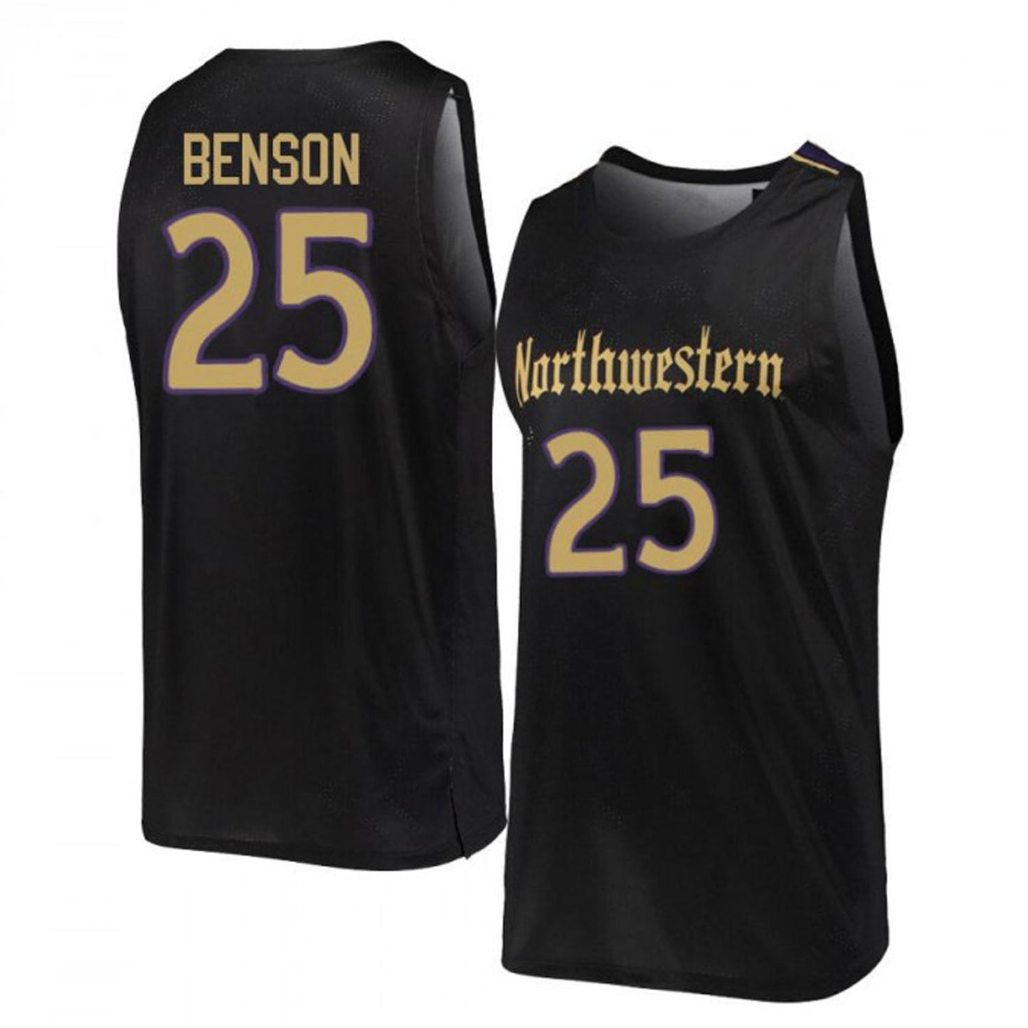 Barret Benson Northwestern Wildcats 25 Jersey