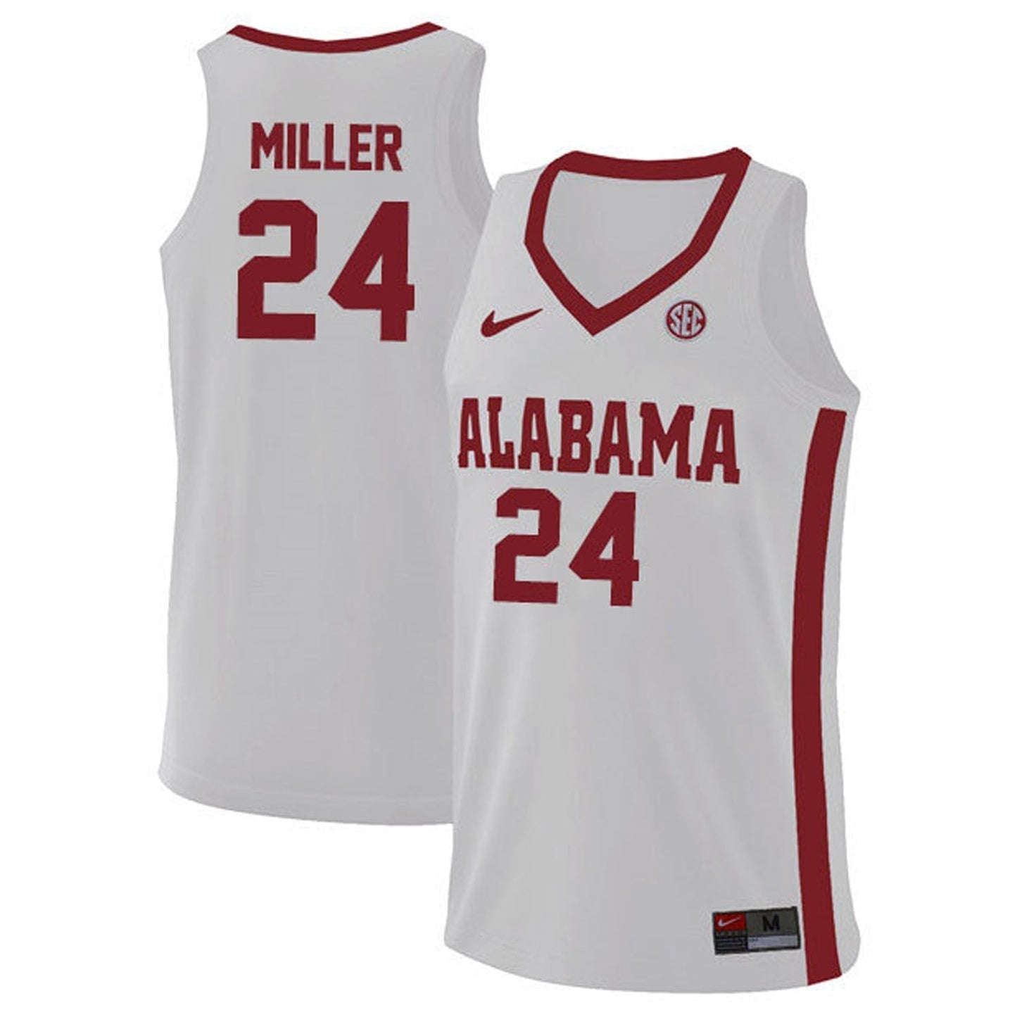 Brandon Miller Alabama Crimson Tide 24 Jersey