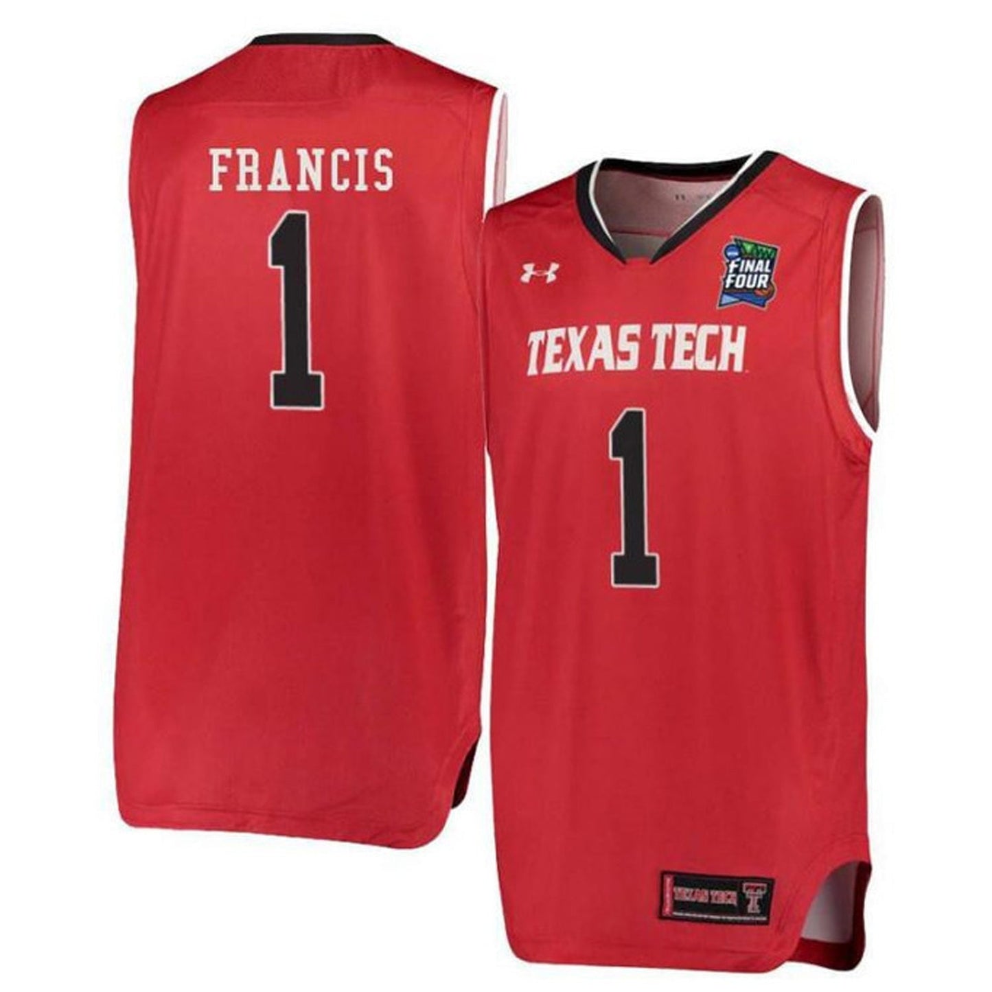 Brandone Francis Texas Tech Red Raiders 1 Jersey