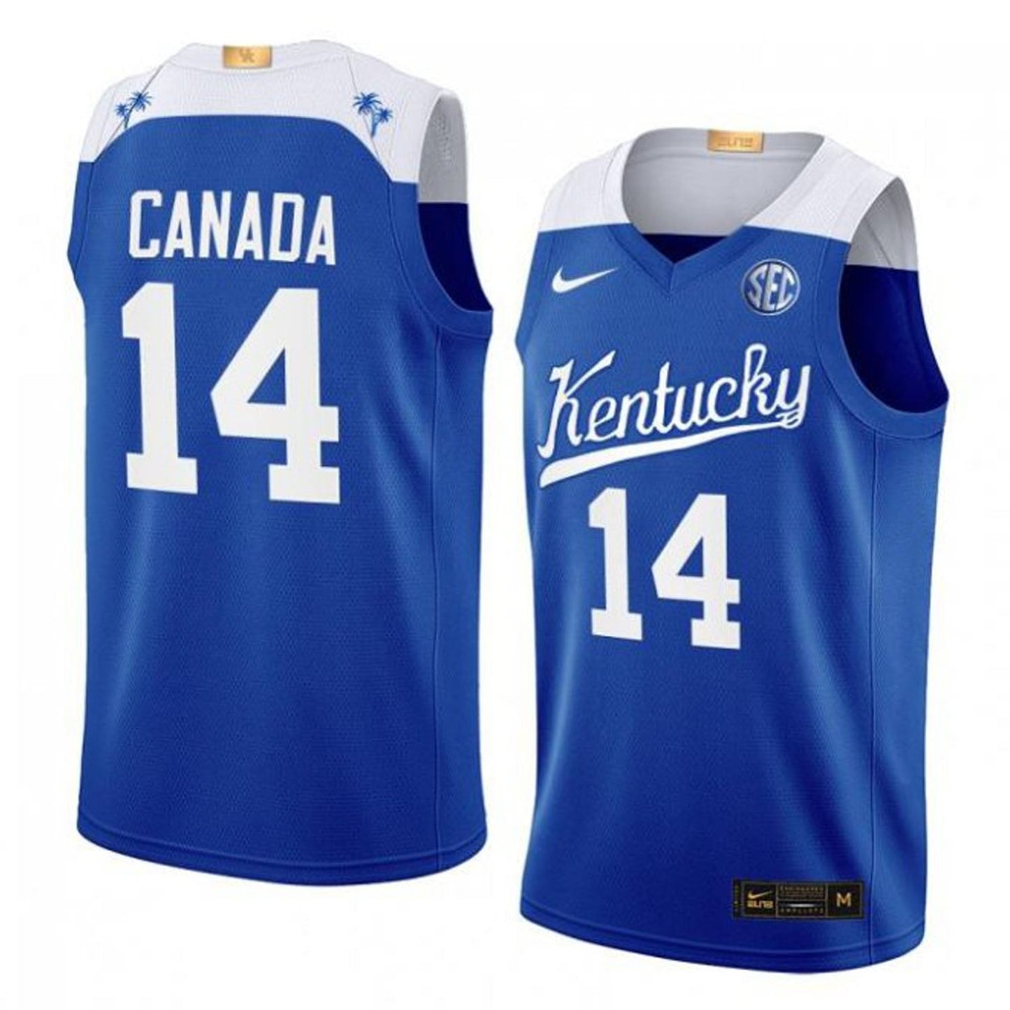 Brennan Canada Kentucky Wildcats 14 Jersey