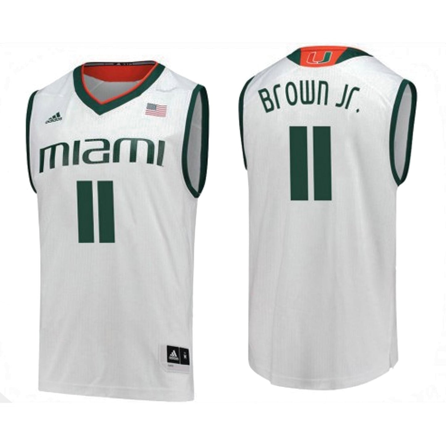 Bruce Brown Jr Miami Hurricanes 11 Jersey