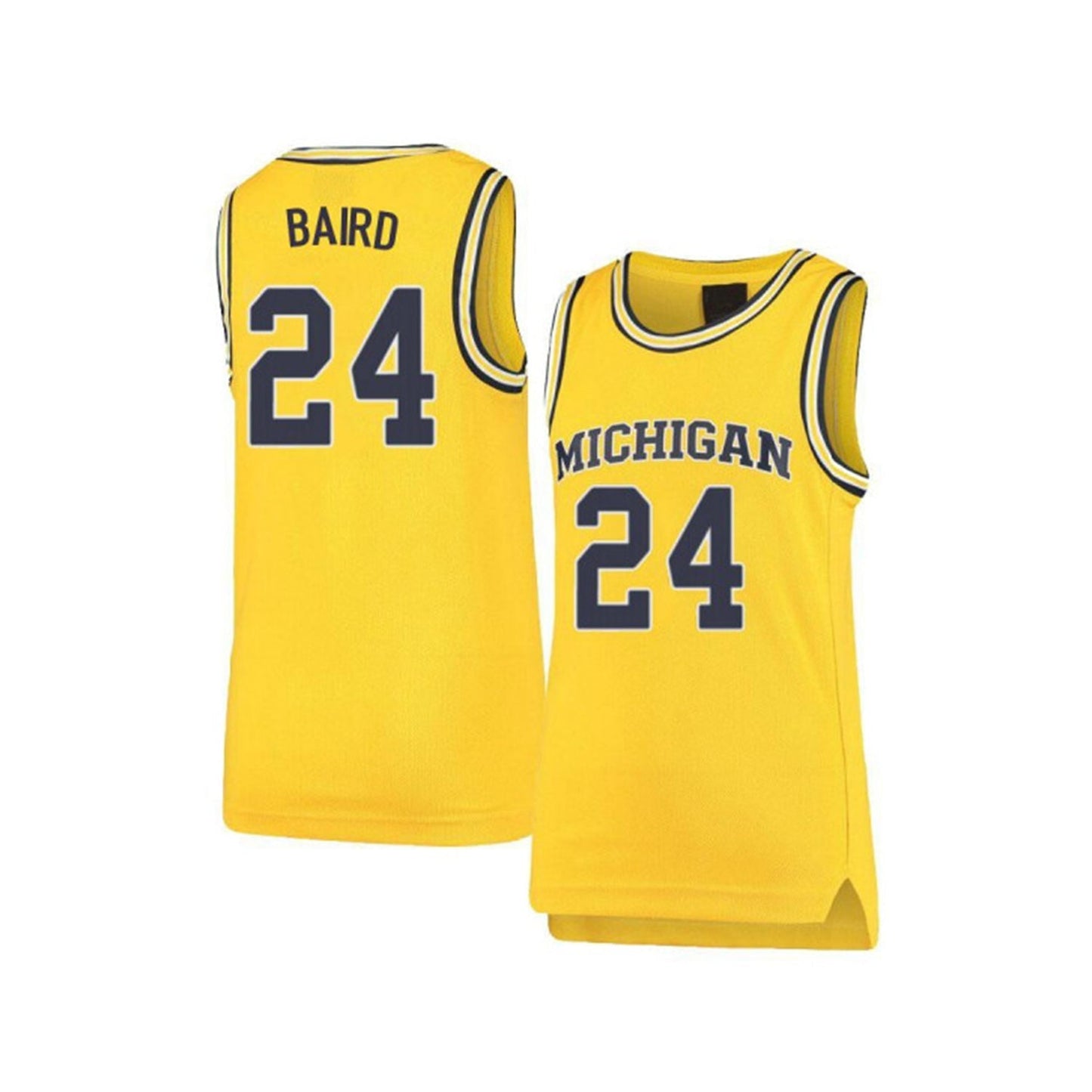 CJ Baird Michigan Wolverines 24 Jersey