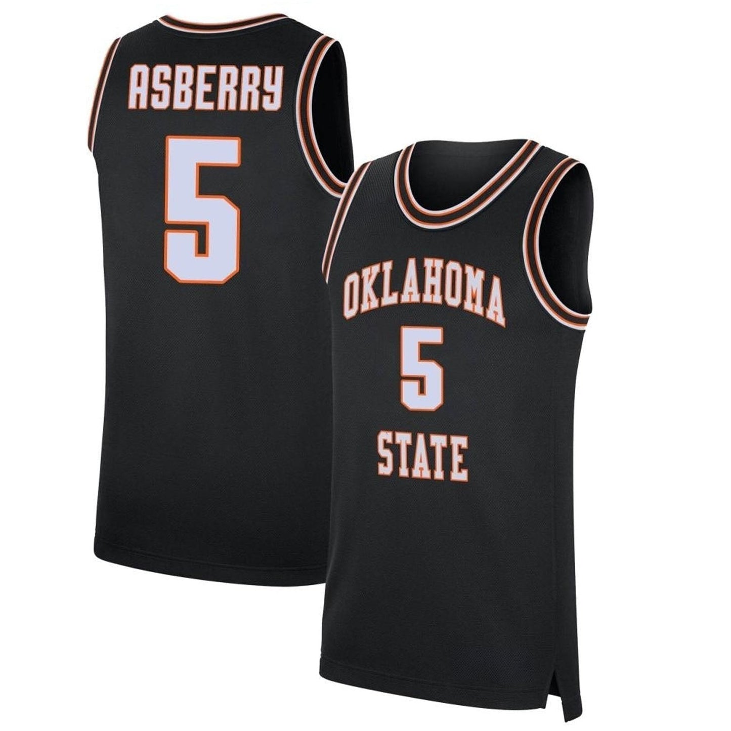 Caleb Asberry Men's Oklahoma State Cowboys 33 Jersey