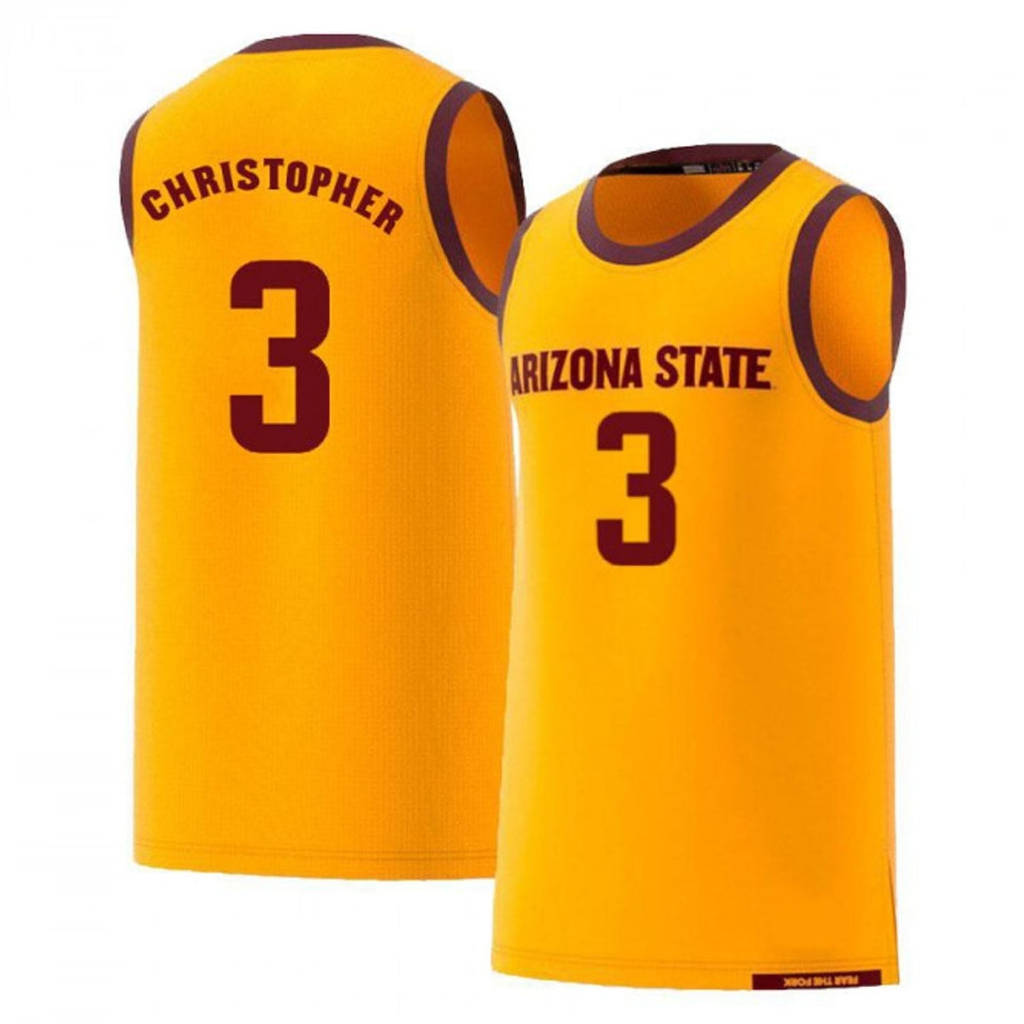 Caleb Christopher Arizona State Sun Devils 3 Jersey