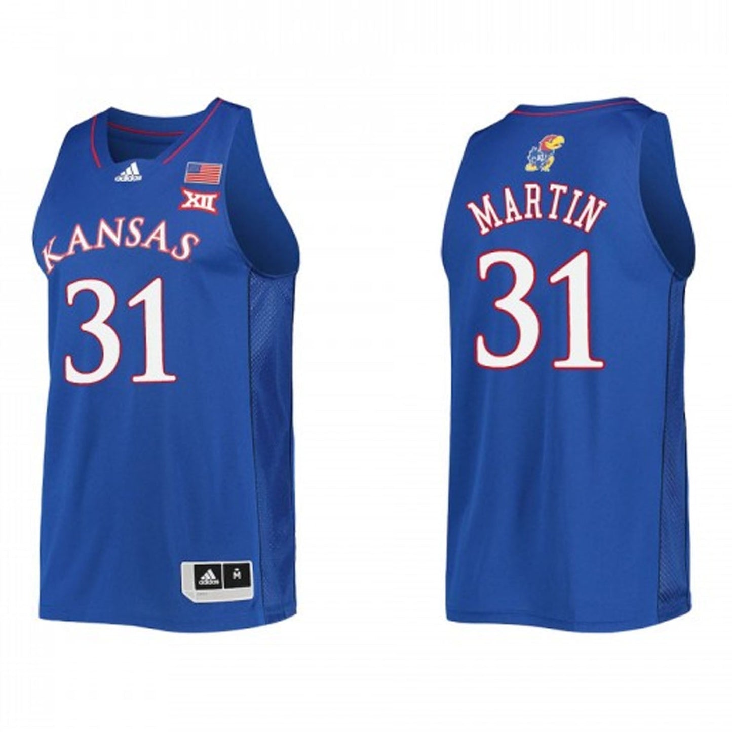 Cam Martin Kansas Jayhawks 31 Jersey