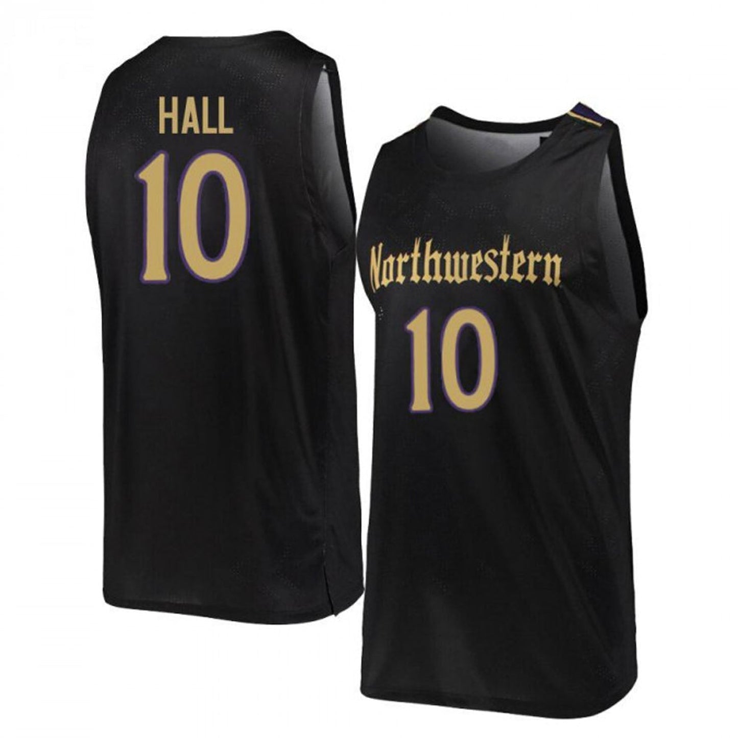 Charlie Hall Northwestern Wildcats 10 Jersey