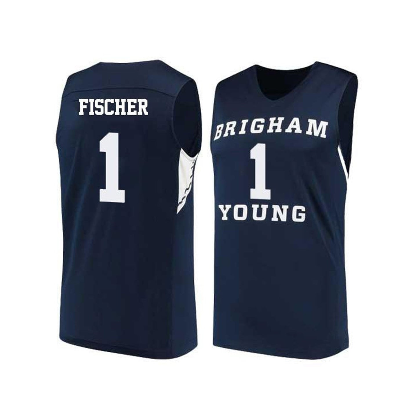 Chase Fischer BYU Cougars 1 Jersey