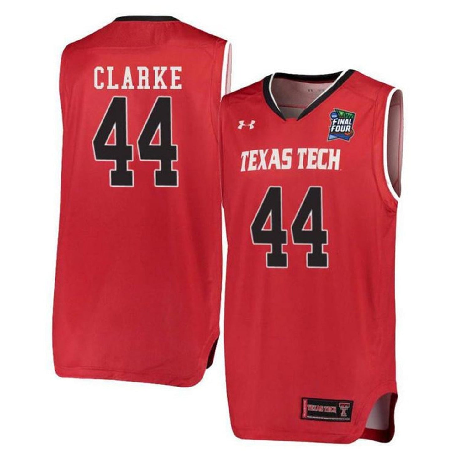 Chris Clarke Texas Tech Red Raiders 44 Jersey