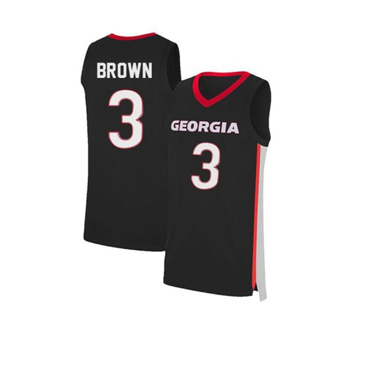 Christian Brown Georgia Bulldogs 3 Jersey
