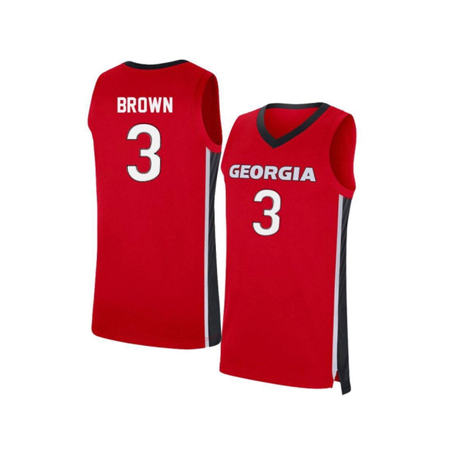 Christian Brown Georgia Bulldogs 3 Jersey