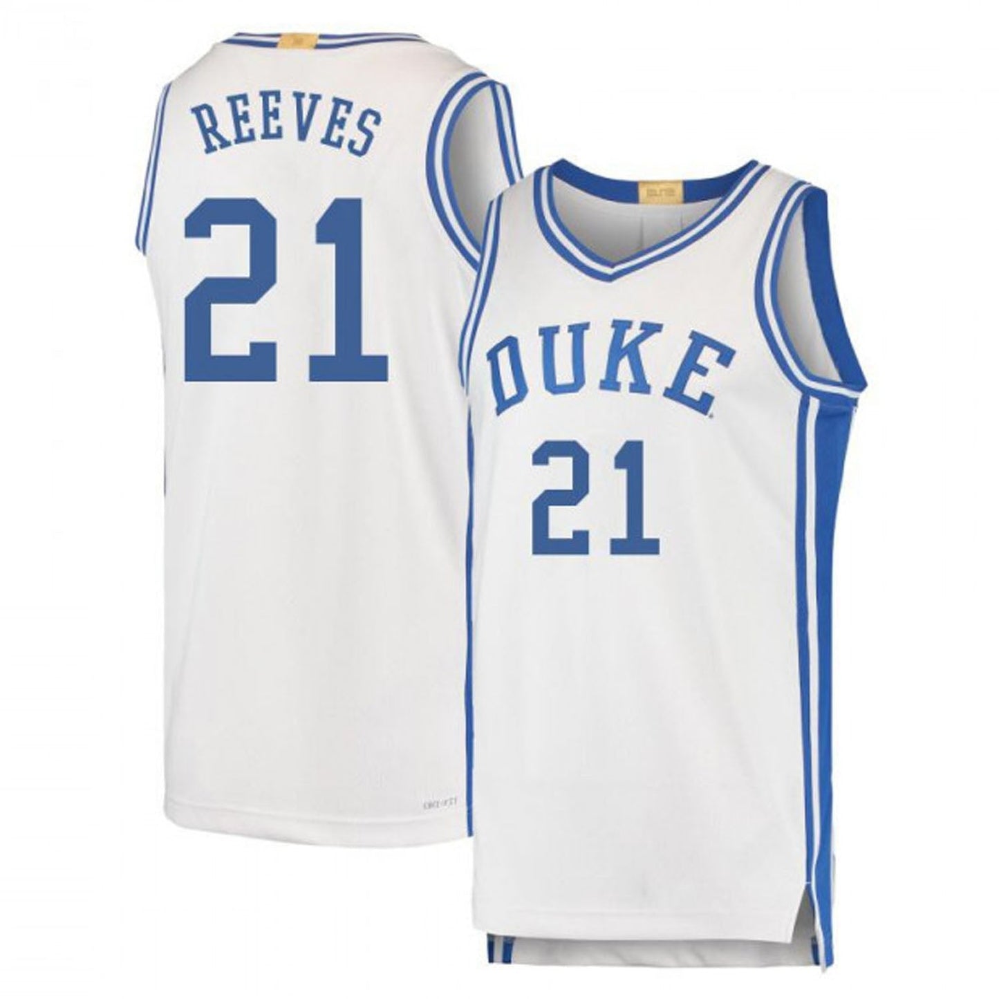 Christian Reeves Duke Blue Devils 21 Jersey