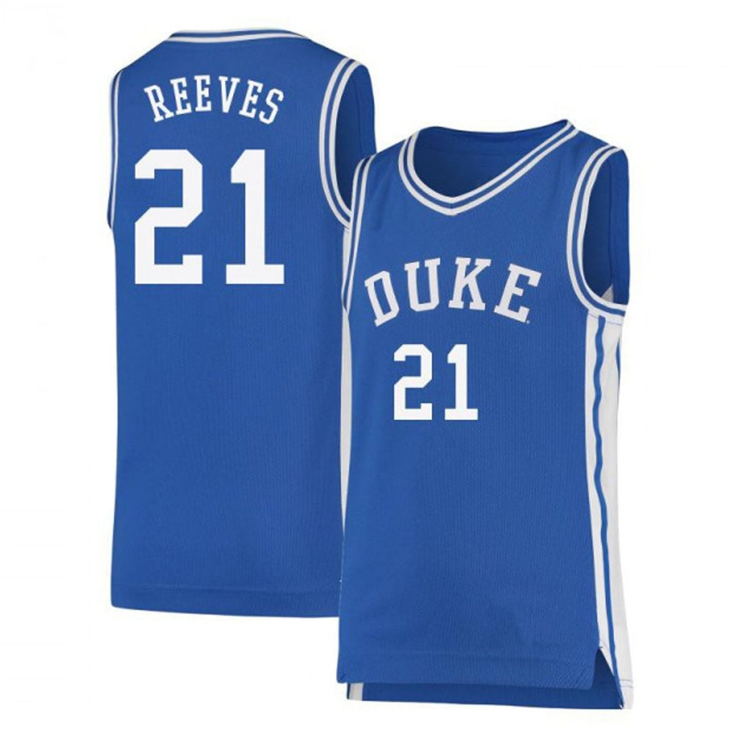 Christian Reeves Duke Blue Devils 21 Jersey
