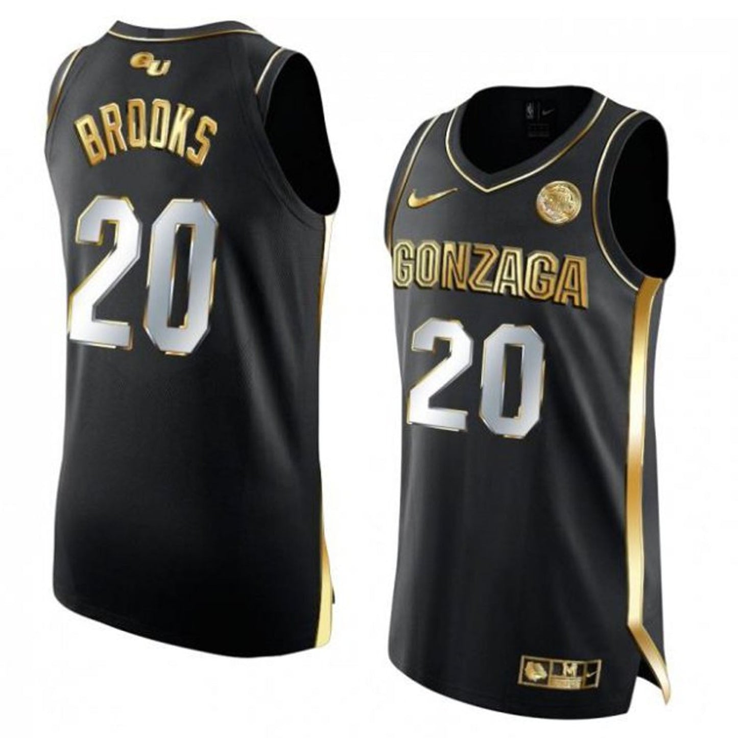 Colby Brooks Gonzaga Bulldogs 20 Jersey