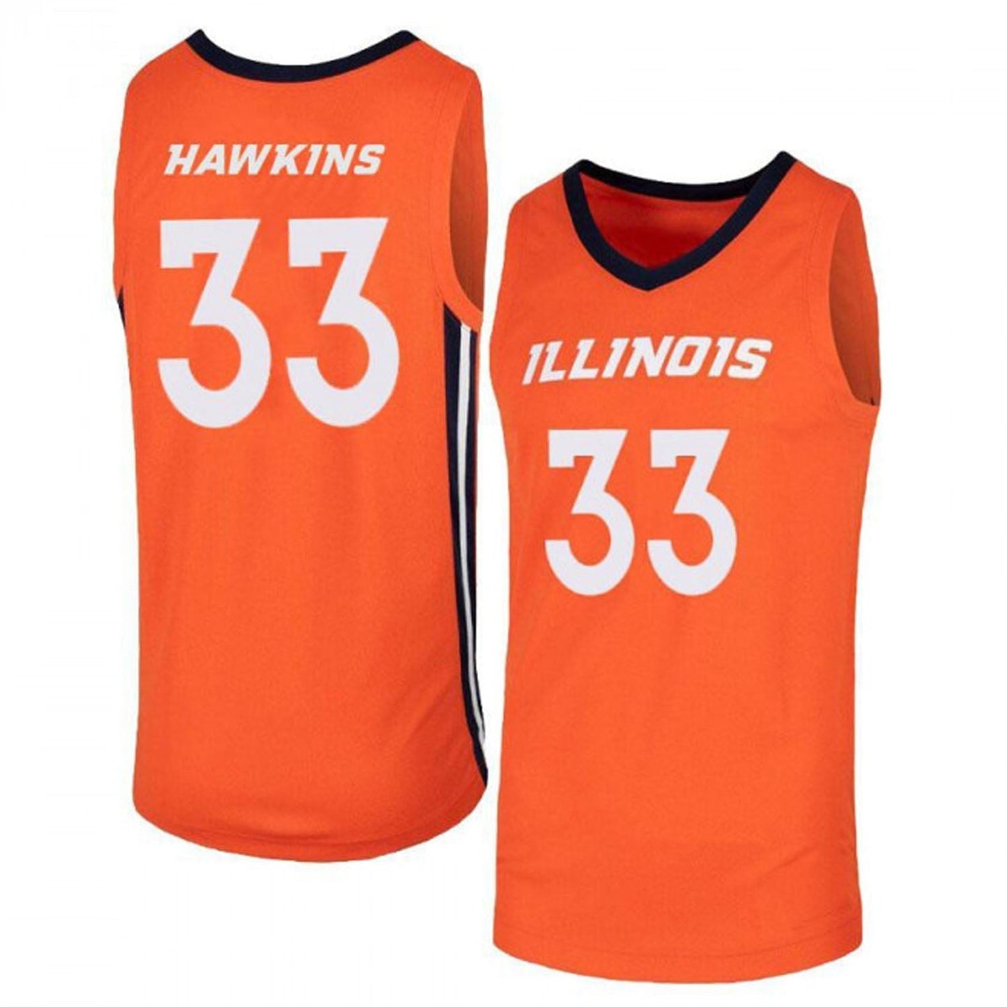 Coleman Hawkins Illinois Fighting Illini 33 Jersey