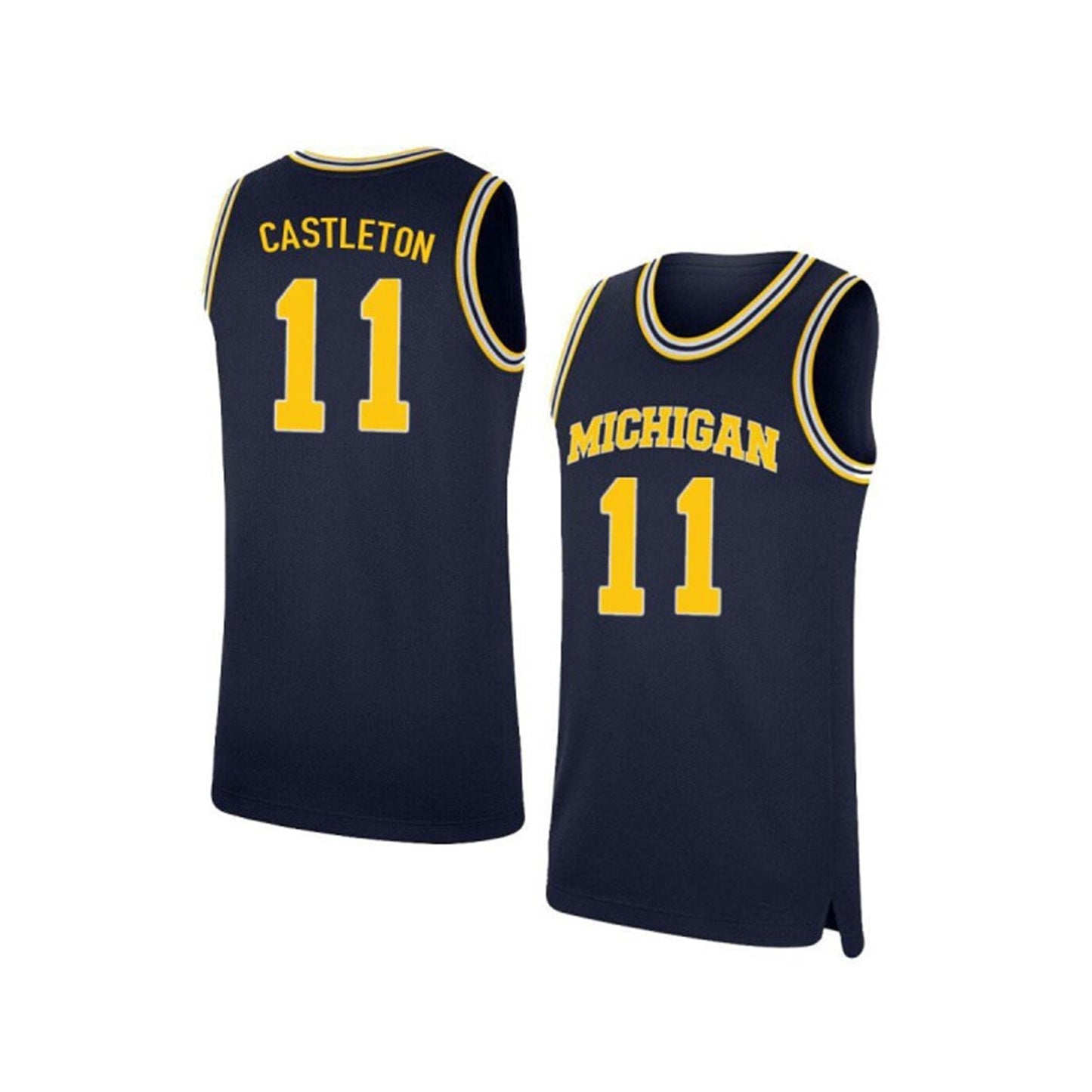 Colin Castleton Michigan Wolverines 11 Jersey