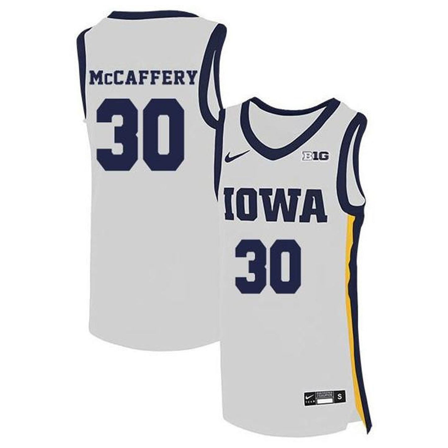 Connor McCaffery Iowa Hawkeyes 30 Jersey