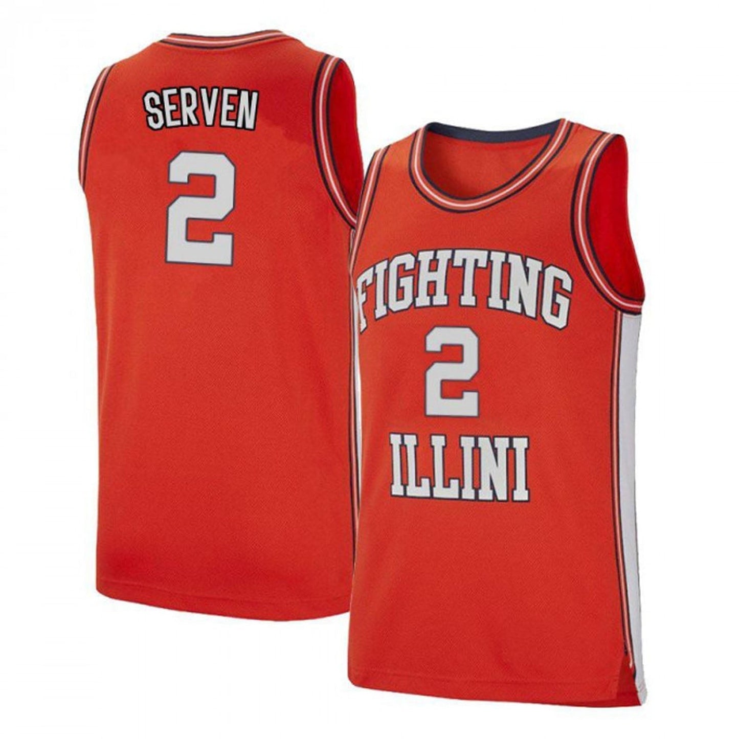 Connor Serven Illinois Fighting Illini 2 Jersey