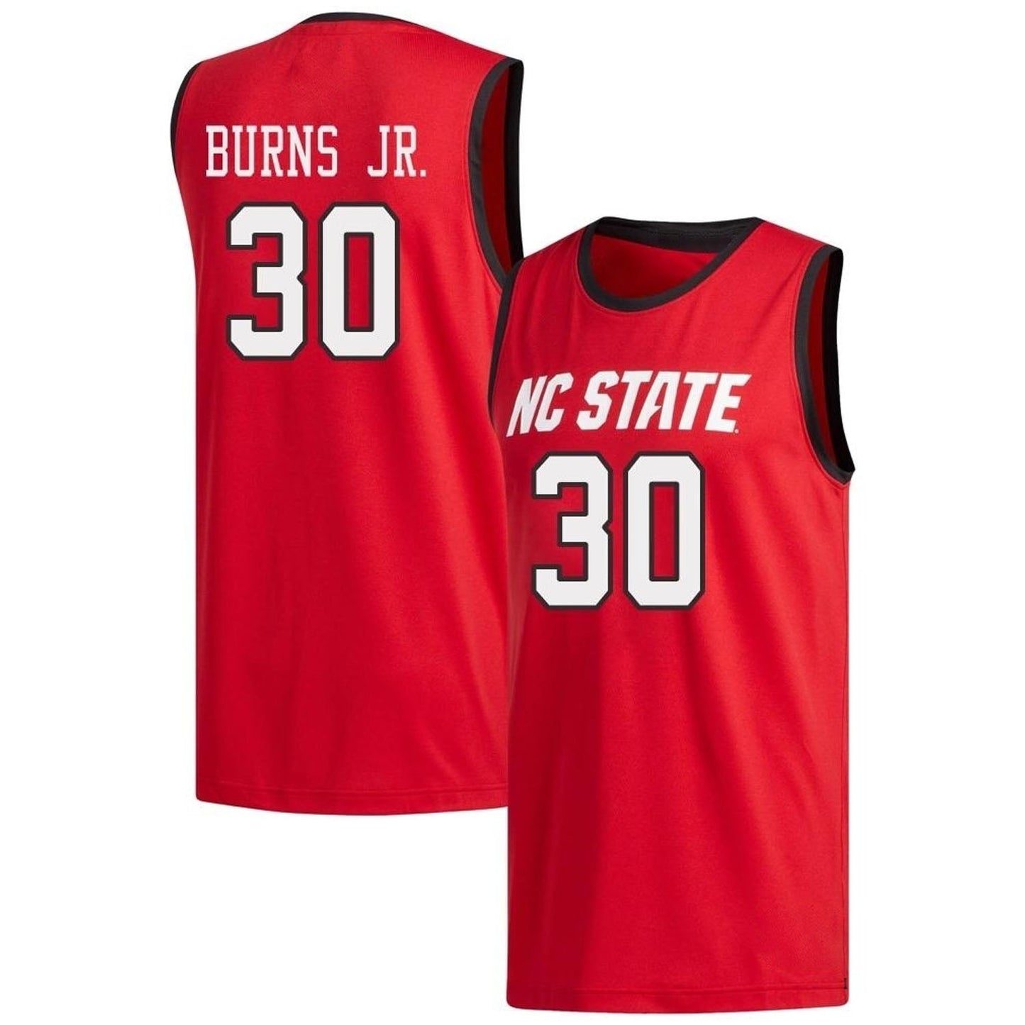 D.J. Burns Jr. NC State Wolfpack 30 Jersey