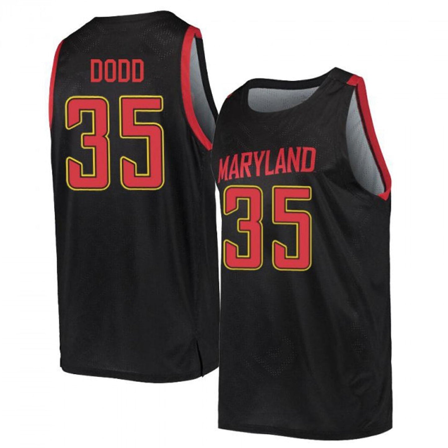 Damonte Dodd Maryland Terrapins 35 Jersey